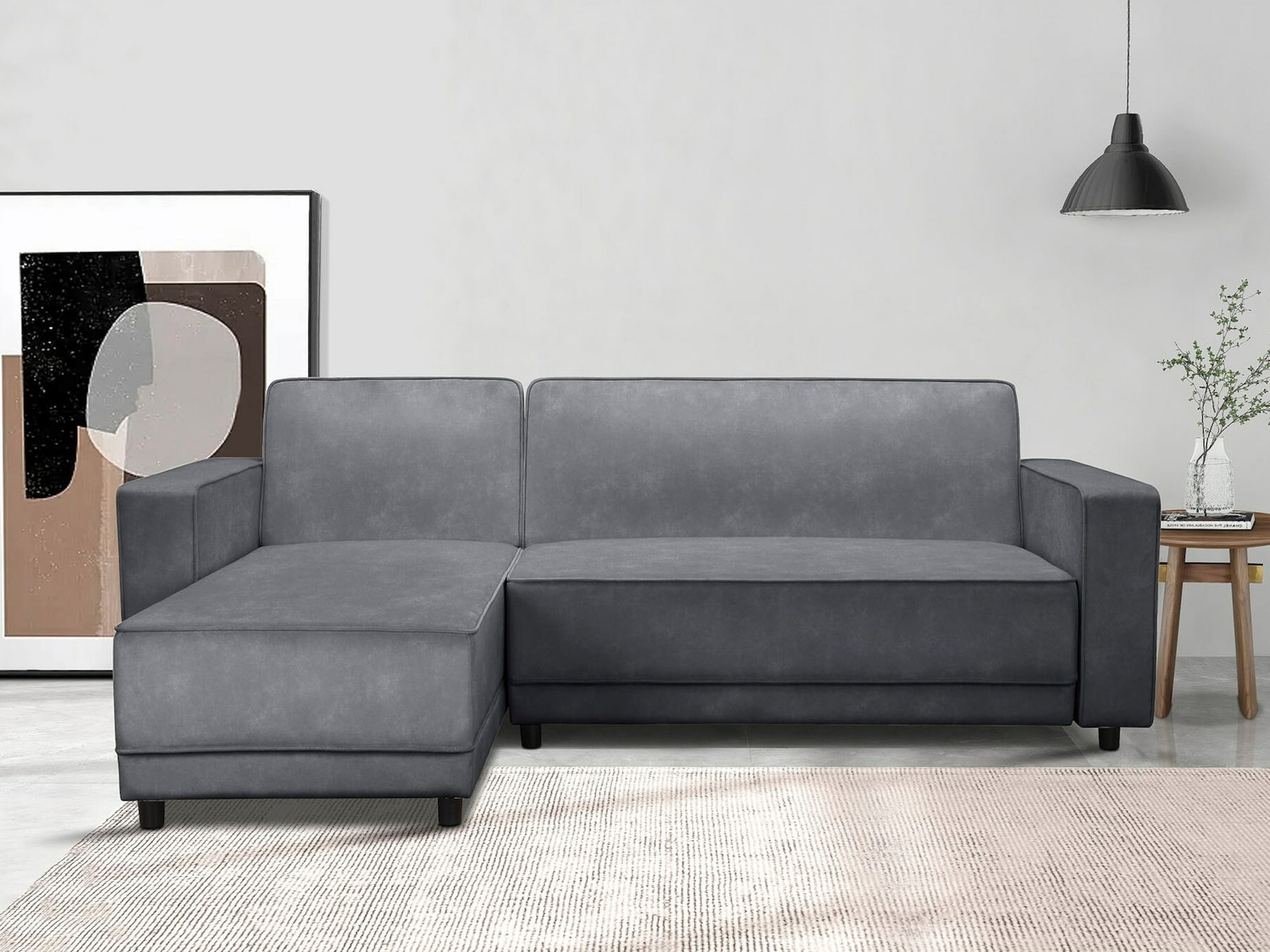 Sarokkanapé Tulsa 634 (Antracit)