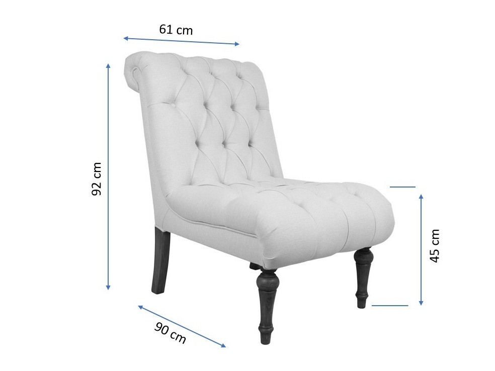 Fotel Altadena 475 (Krém)