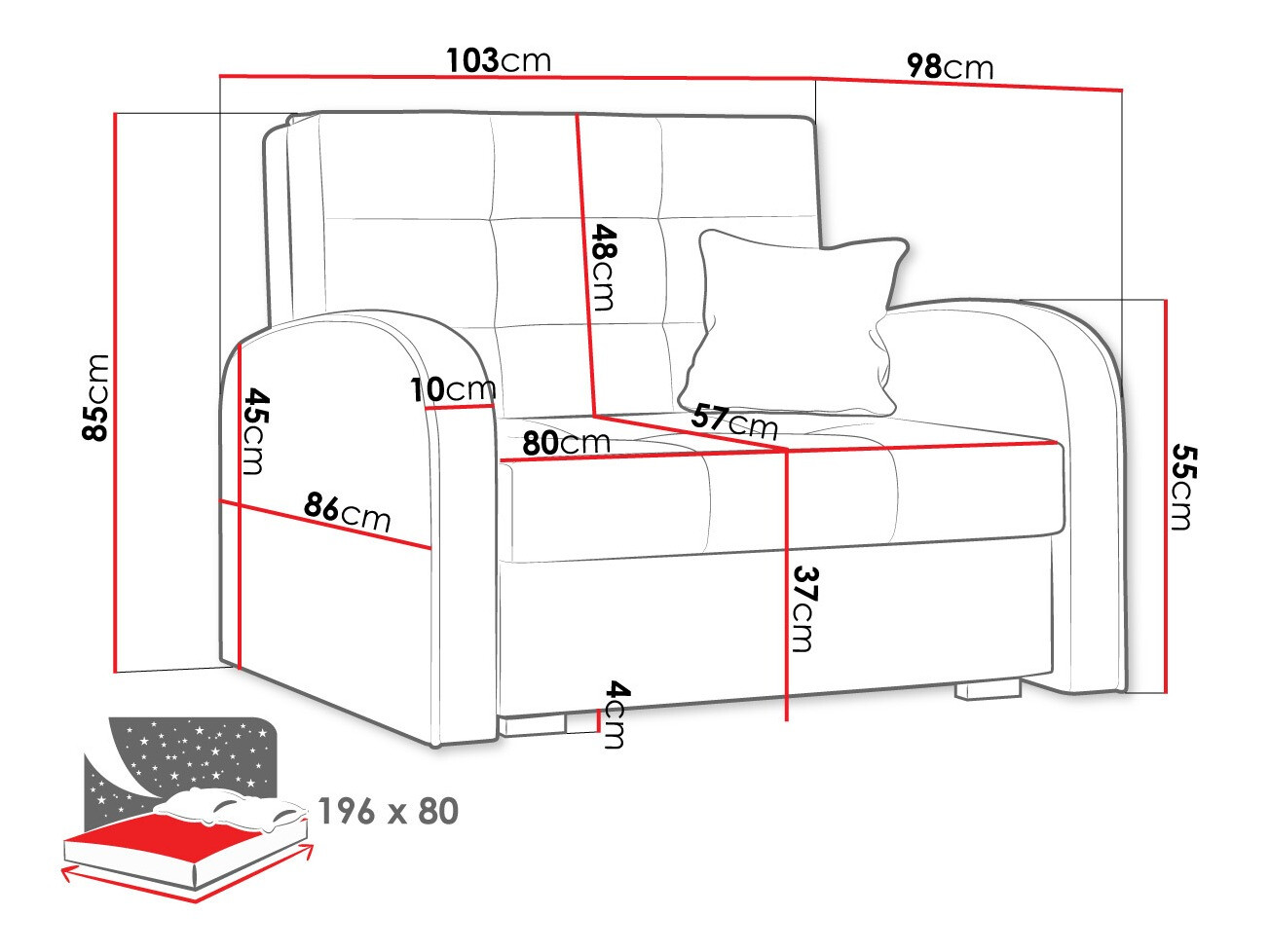 Fotel Columbus 114 (Kronos 01)