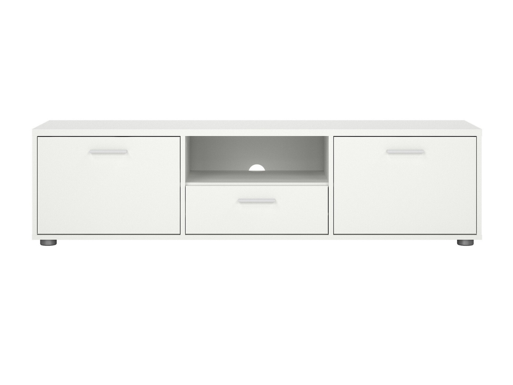 TV-állvány Tustin 218 (Fehér)