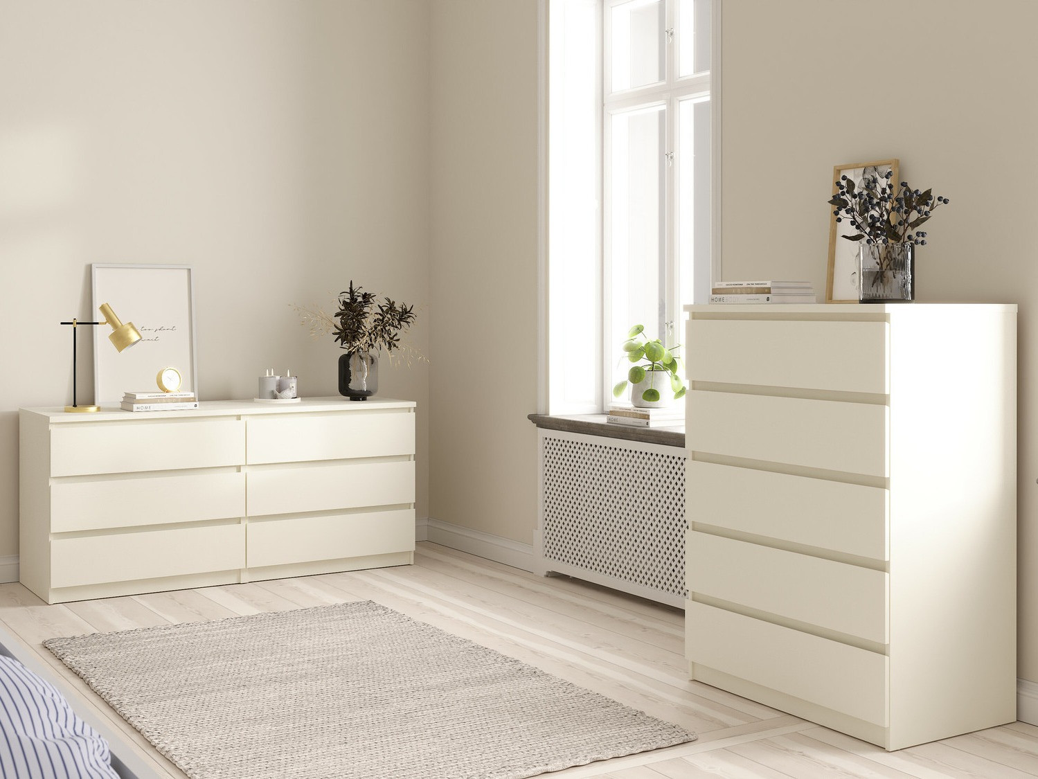 Komód Tustin M101 (Fehér)