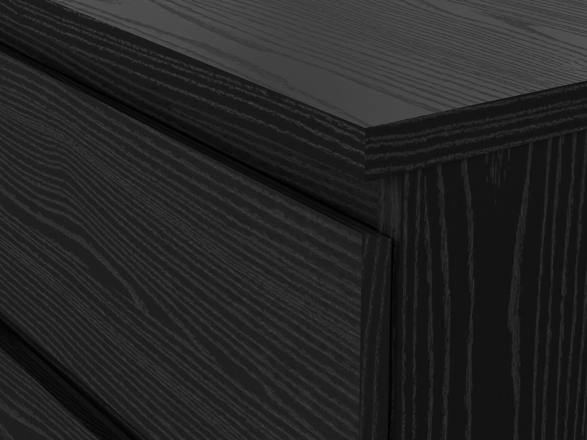 Komód Tustin M101 (Fekete tölgy)