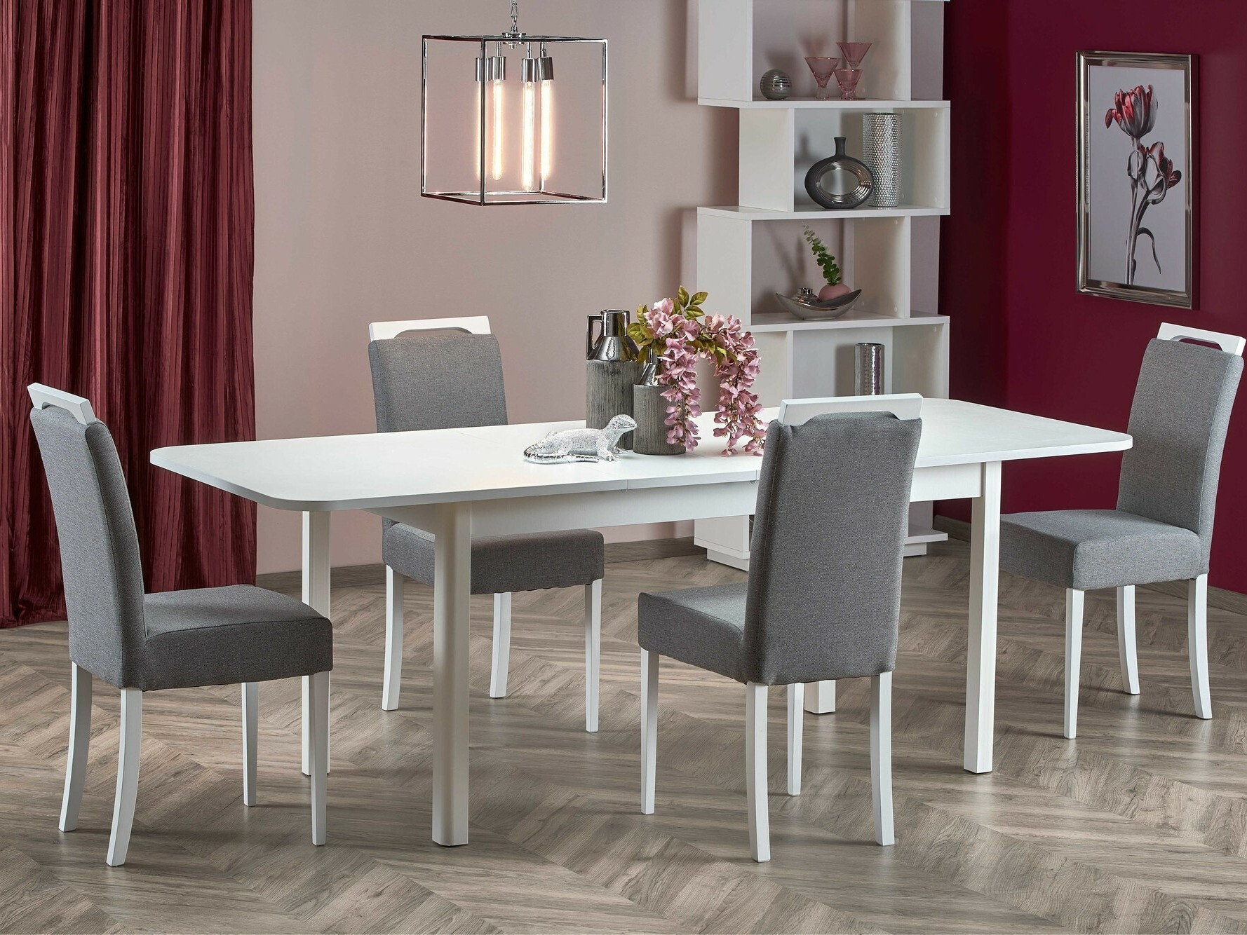 Szék Houston 535 (Szürke + Fehér)