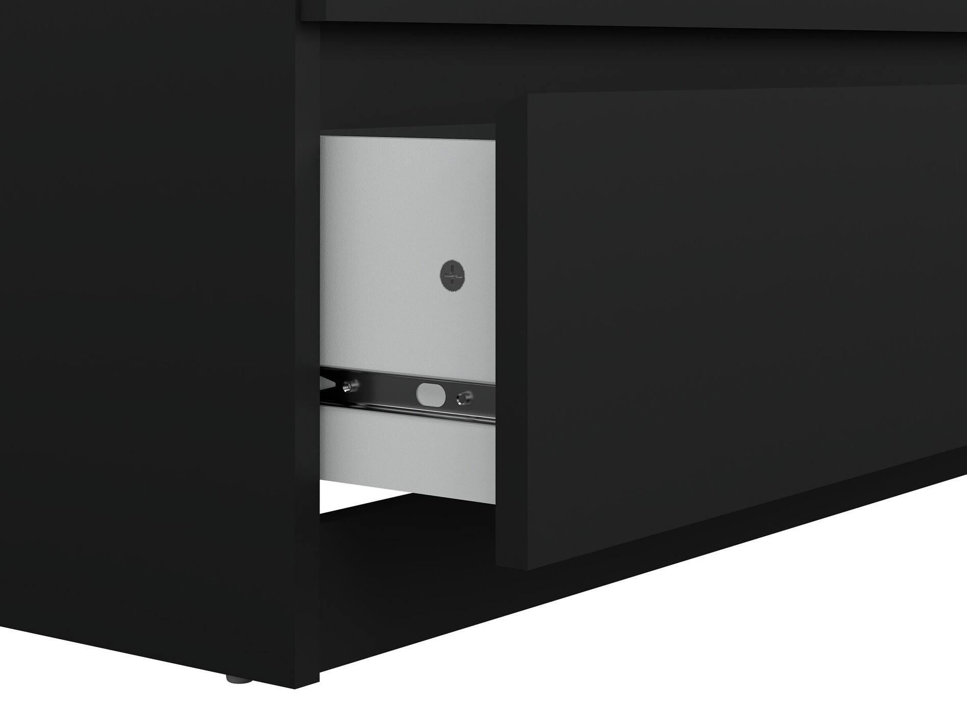 Komód Tustin M106 (Matt fekete)