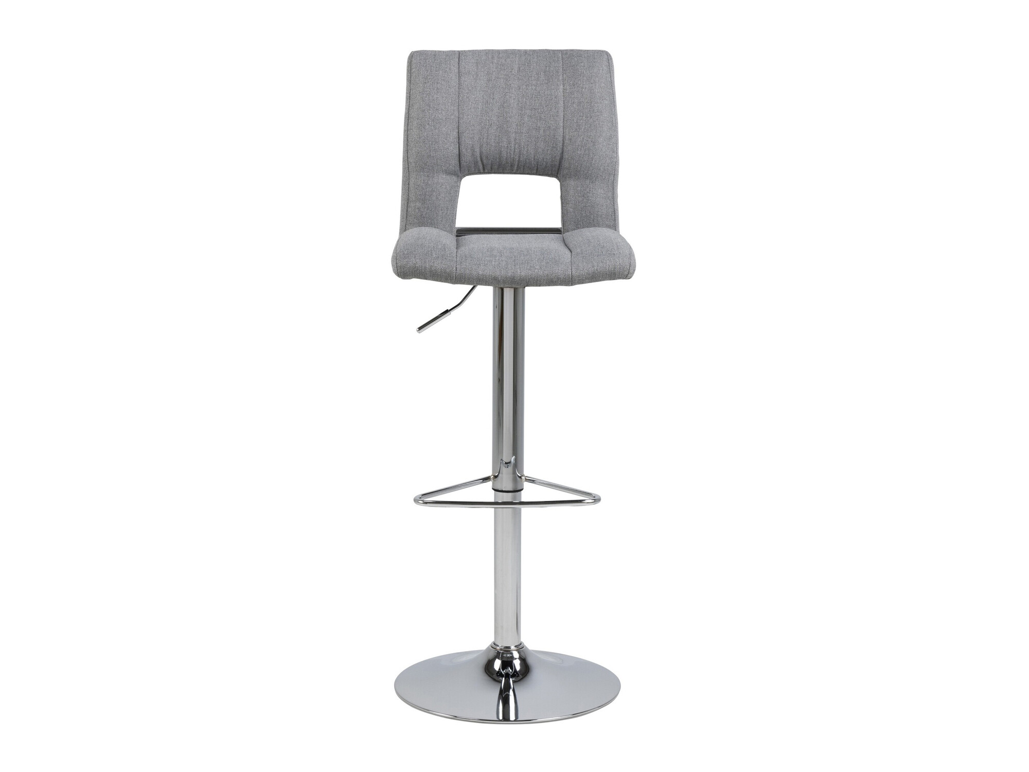 Alacsony bárszék Norsica 164 (Világosszürke + Ezüst)