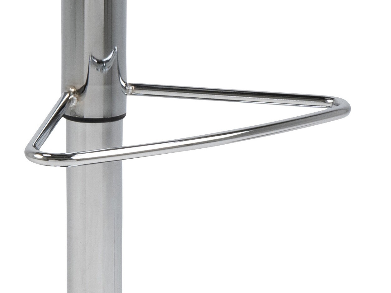 Alacsony bárszék Norsica 164 (Világosszürke + Ezüst)