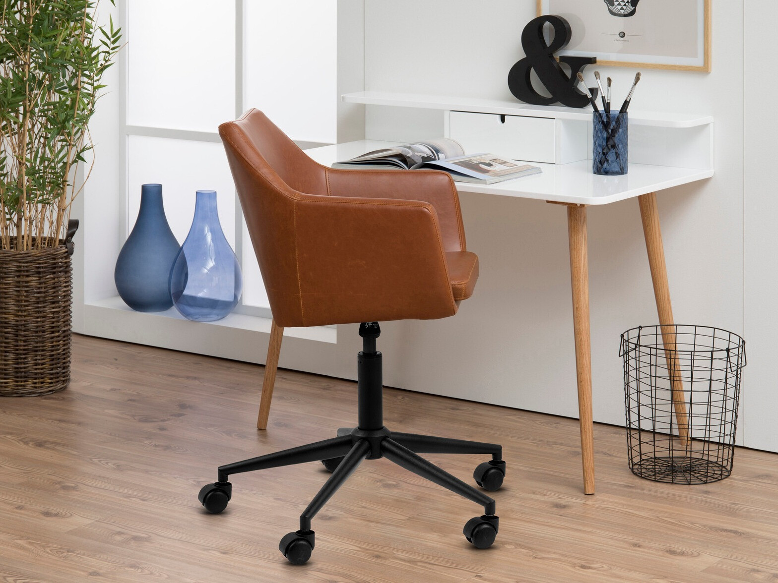 Irodai szék Norsica 166 (Fekete + Barna)