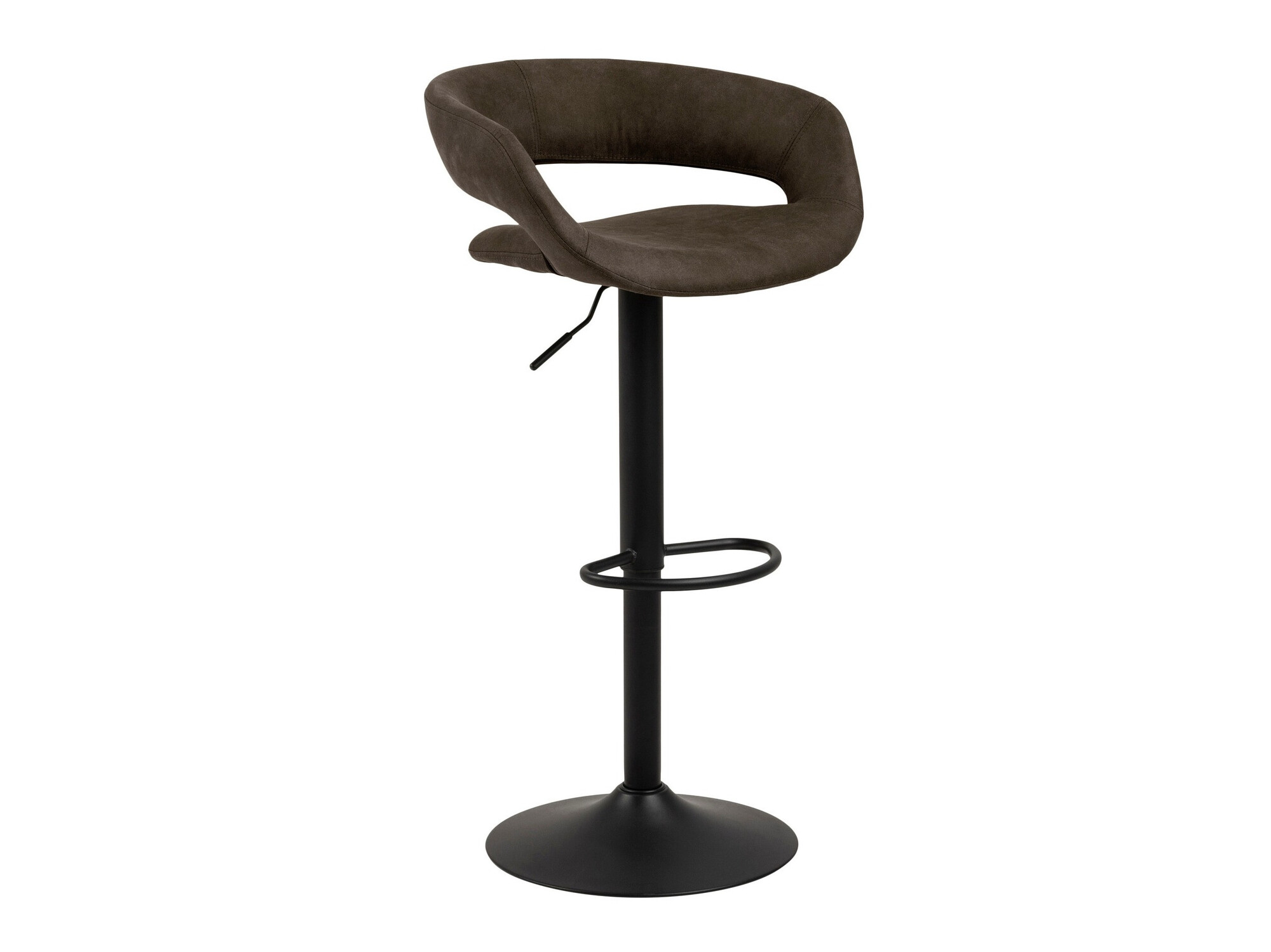 Alacsony bárszék Norsica 280 (Antracit + Fekete)