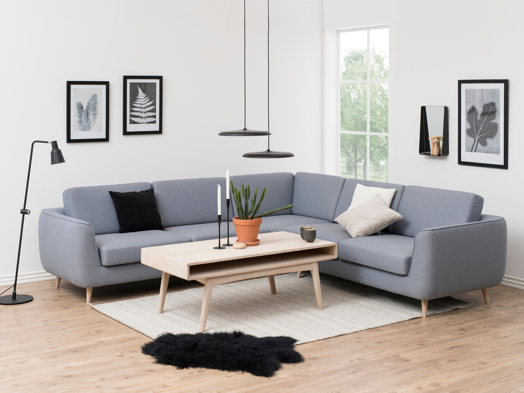 Dohányzóasztal Norsica Elmdome 105 (Világosbarna)