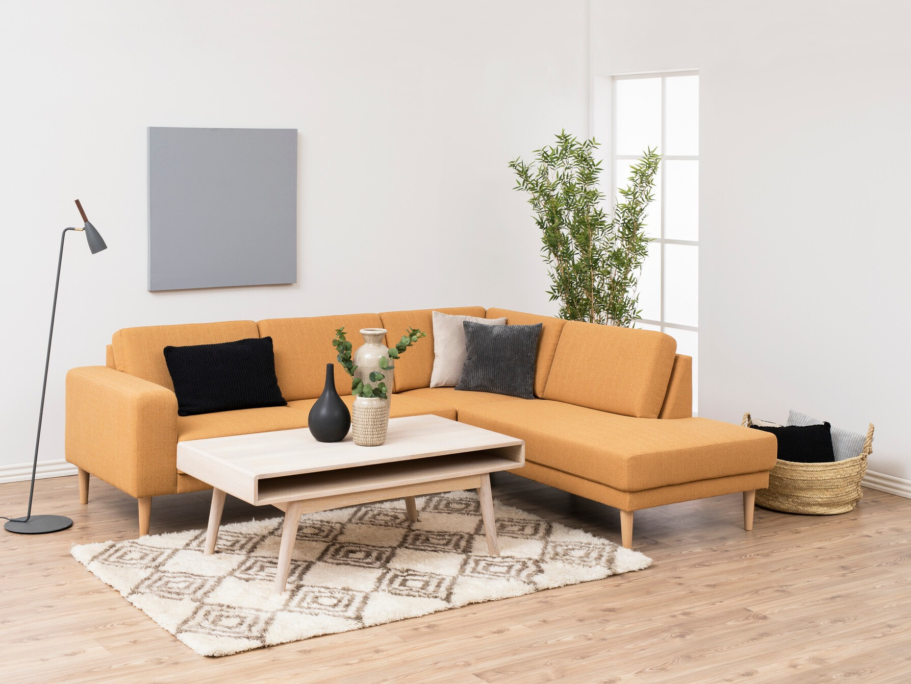 Dohányzóasztal Norsica Elmdome 105 (Világosbarna)