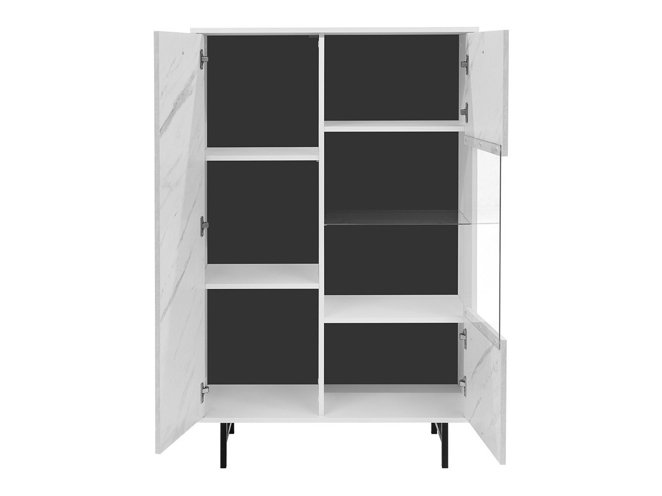 Nappali szett Providence T107 (Fehér márvány)