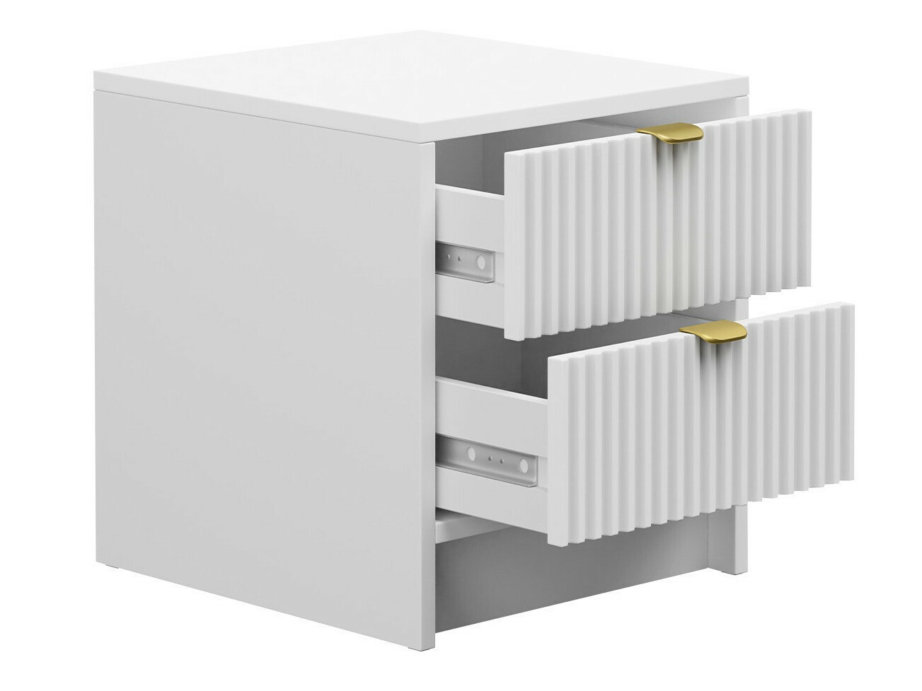 Éjjeliszekrény Comfivo Papilio (Fehér)