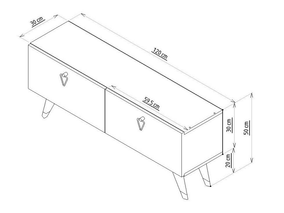 TV-állvány Kailua 1949