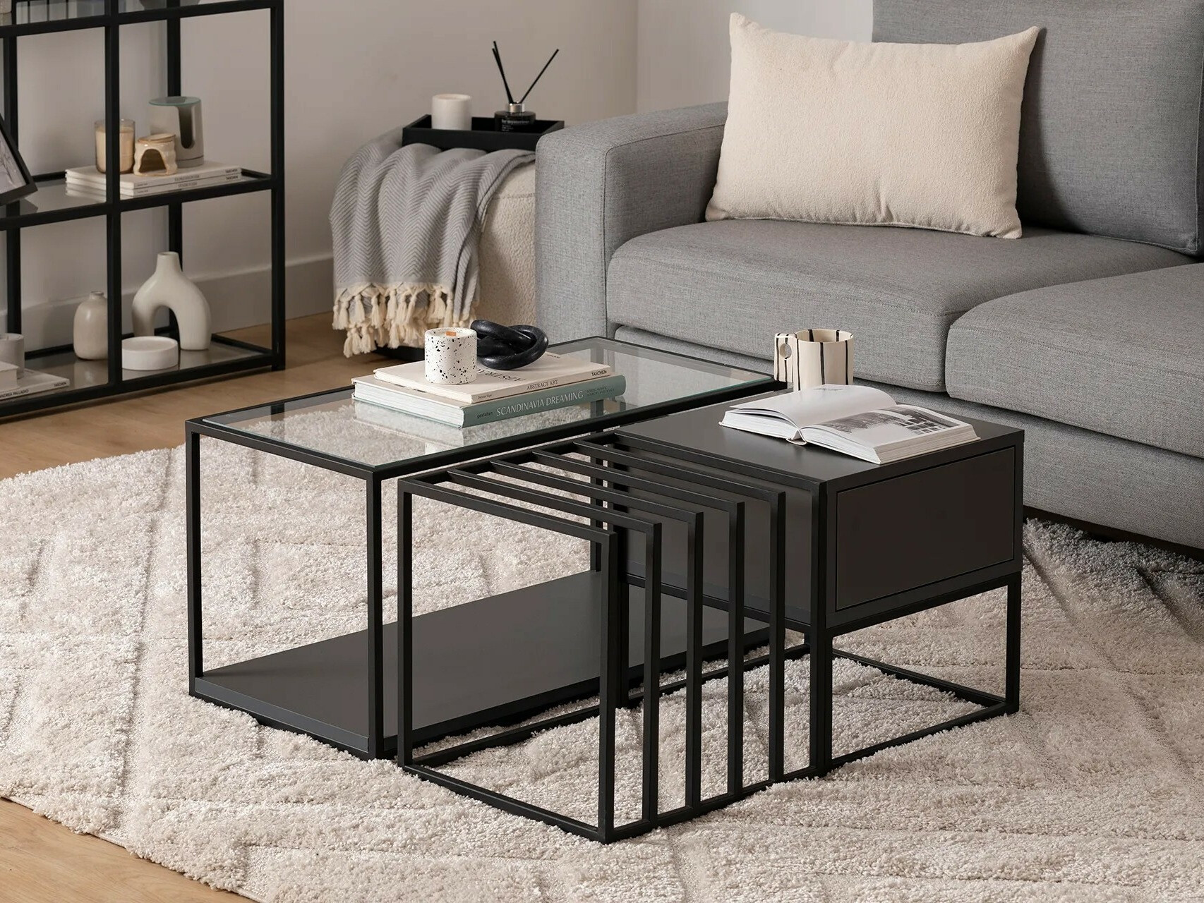 Dohányzóasztal szett Kailua 1700