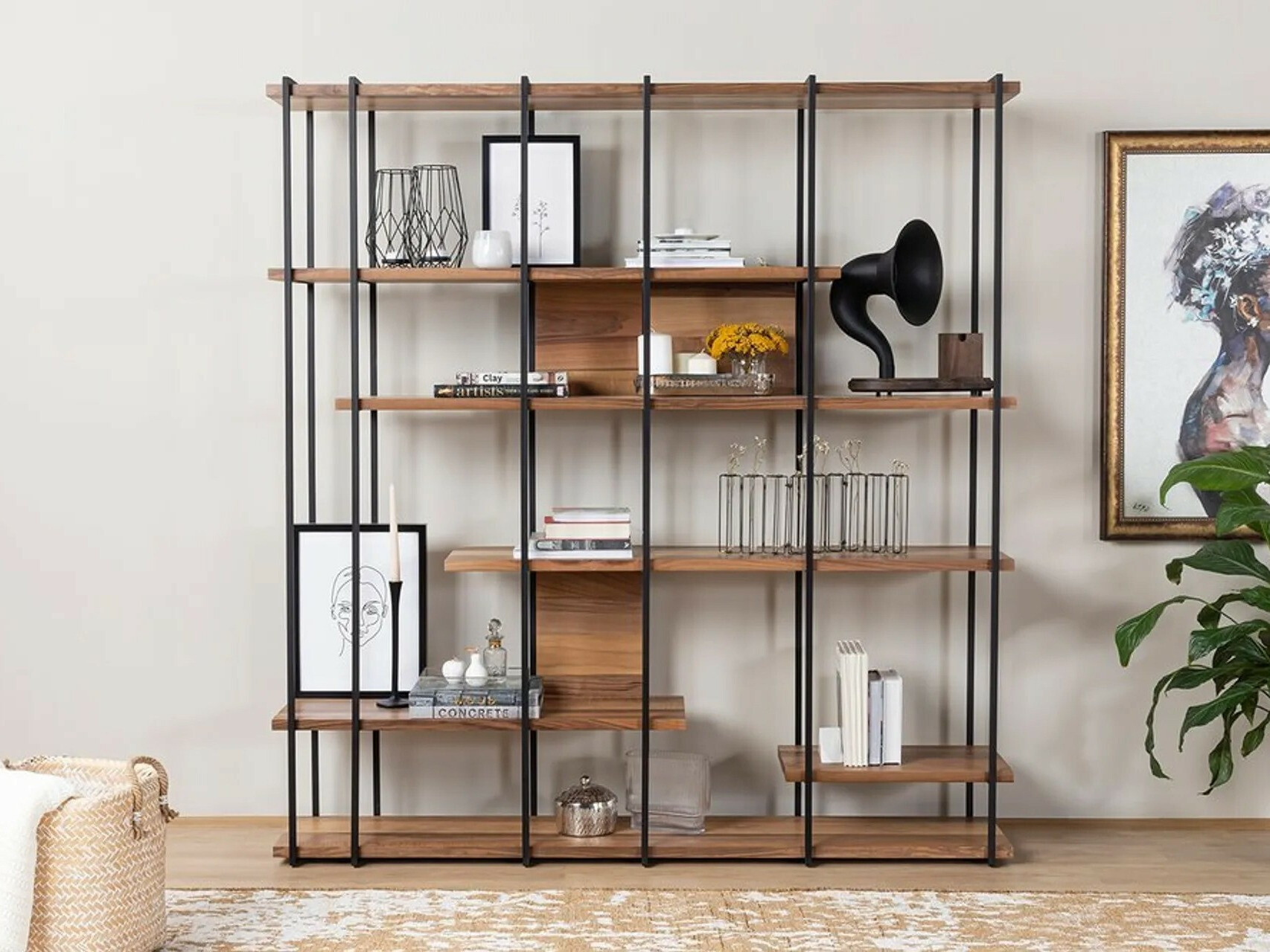 Könyvespolc Kailua 1686