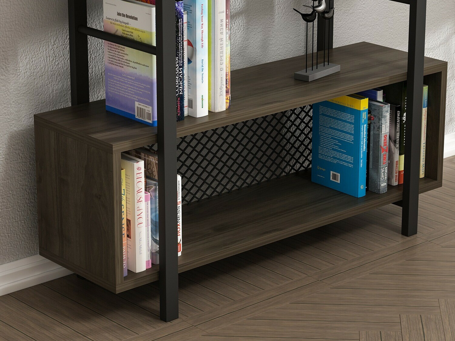 Könyvespolc Kailua 1702