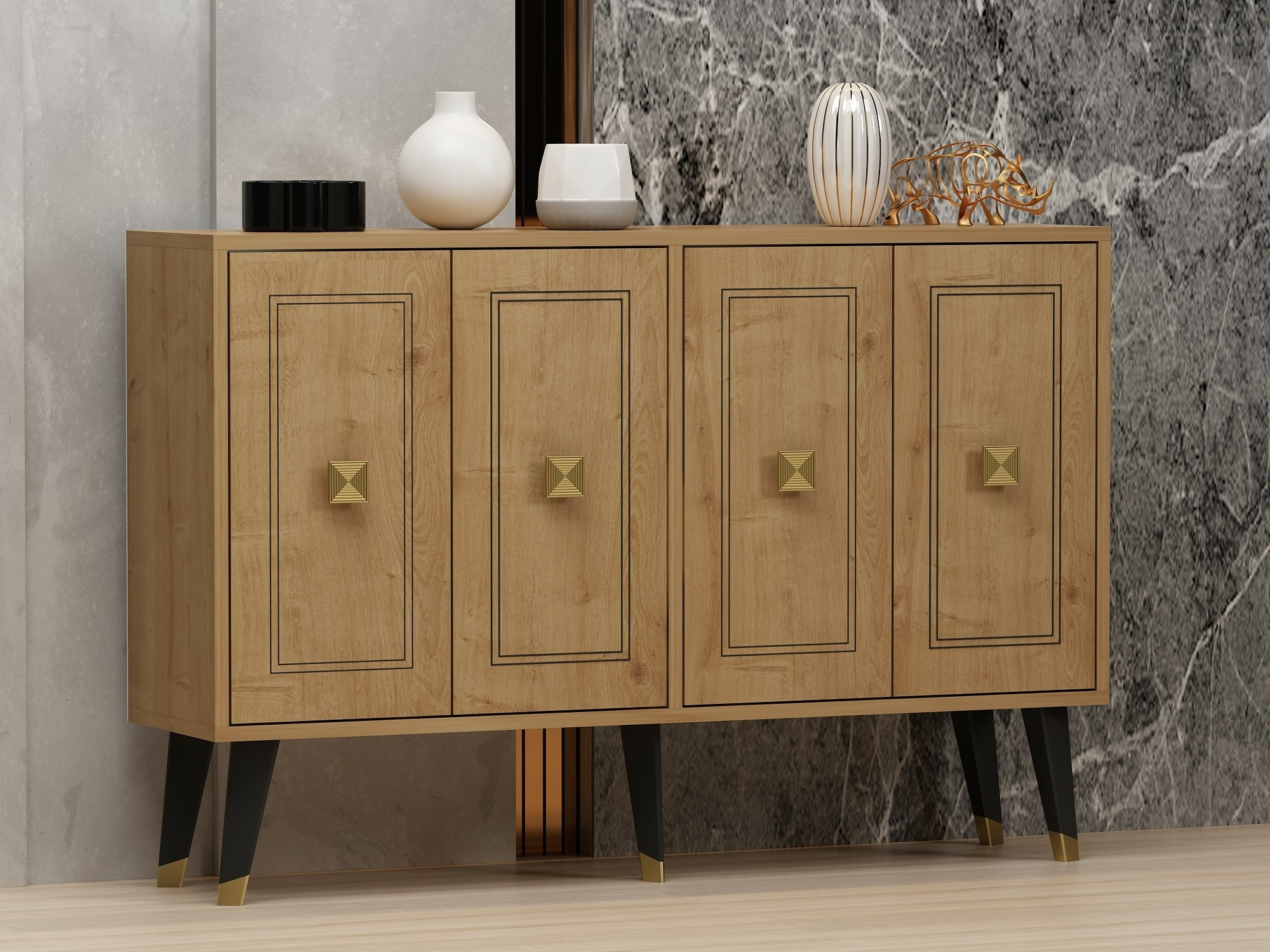 Szekrény Dunliru 104 (Tölgy)