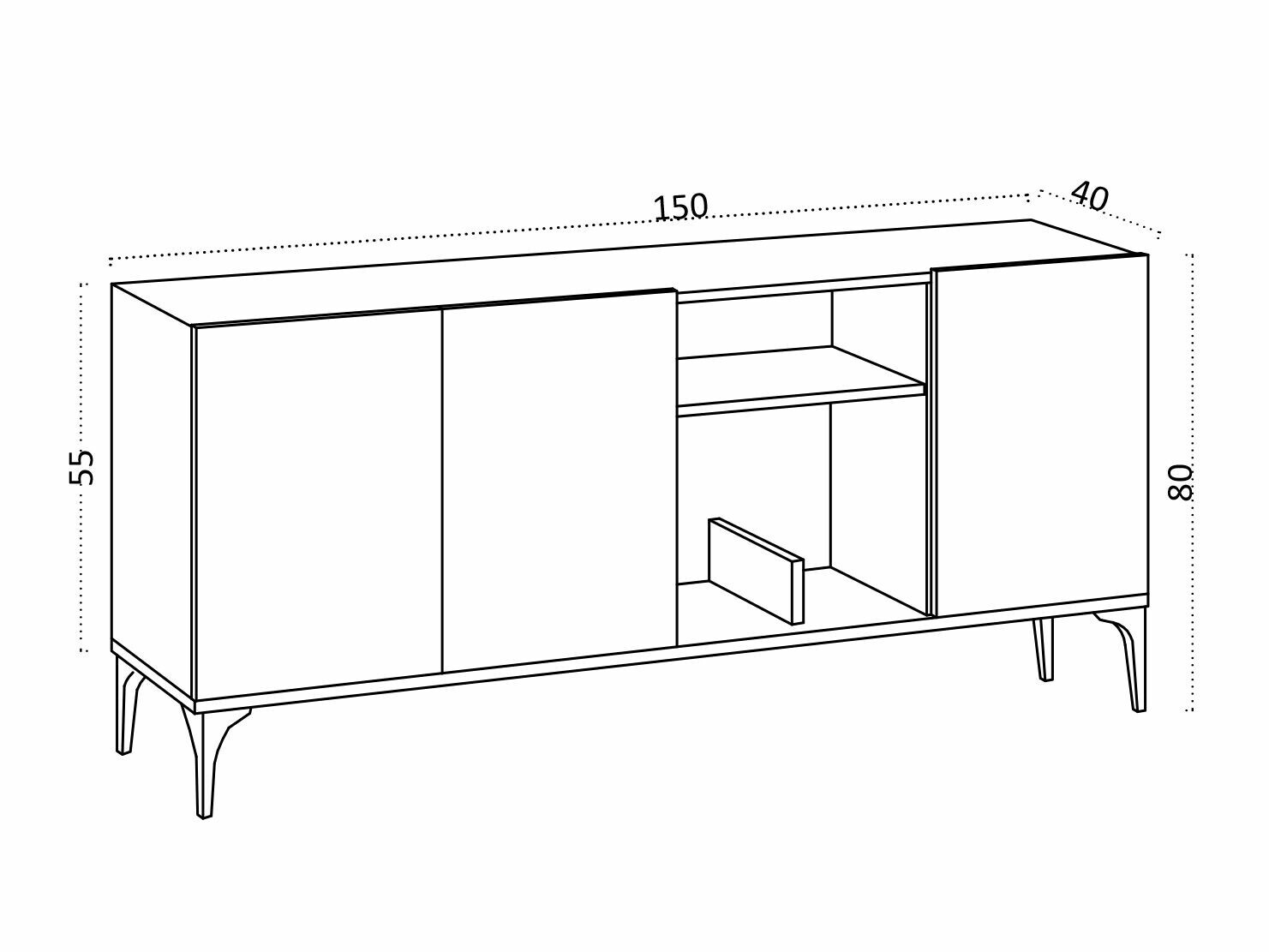 Szekrény Kailua 1695