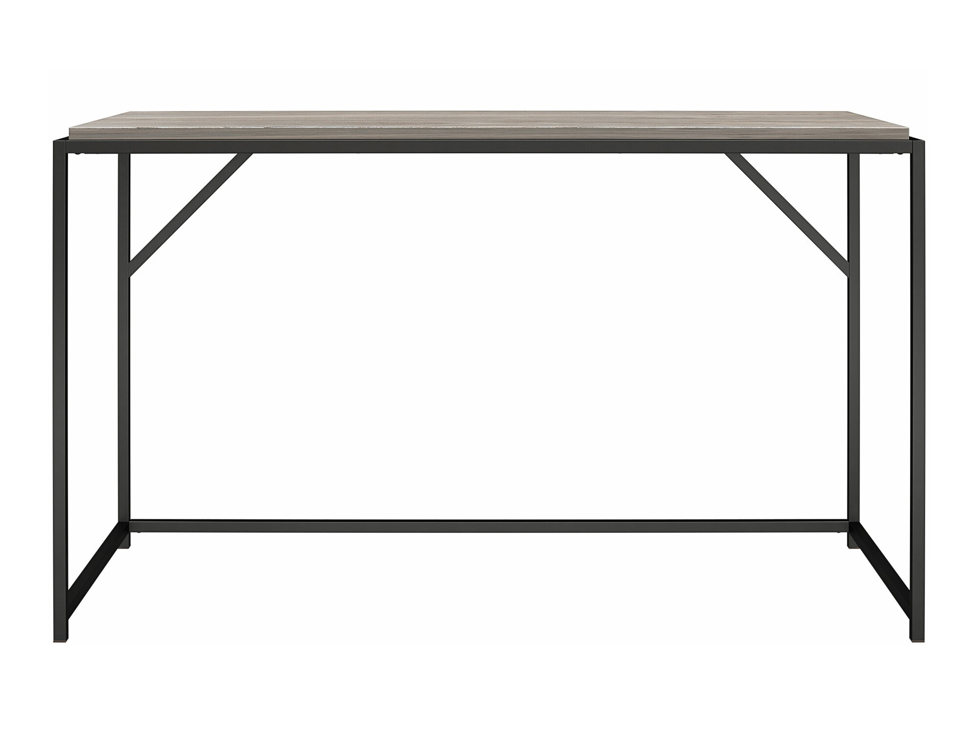 Íróasztal Tulsa 637 (Szürke tölgy + Fekete)