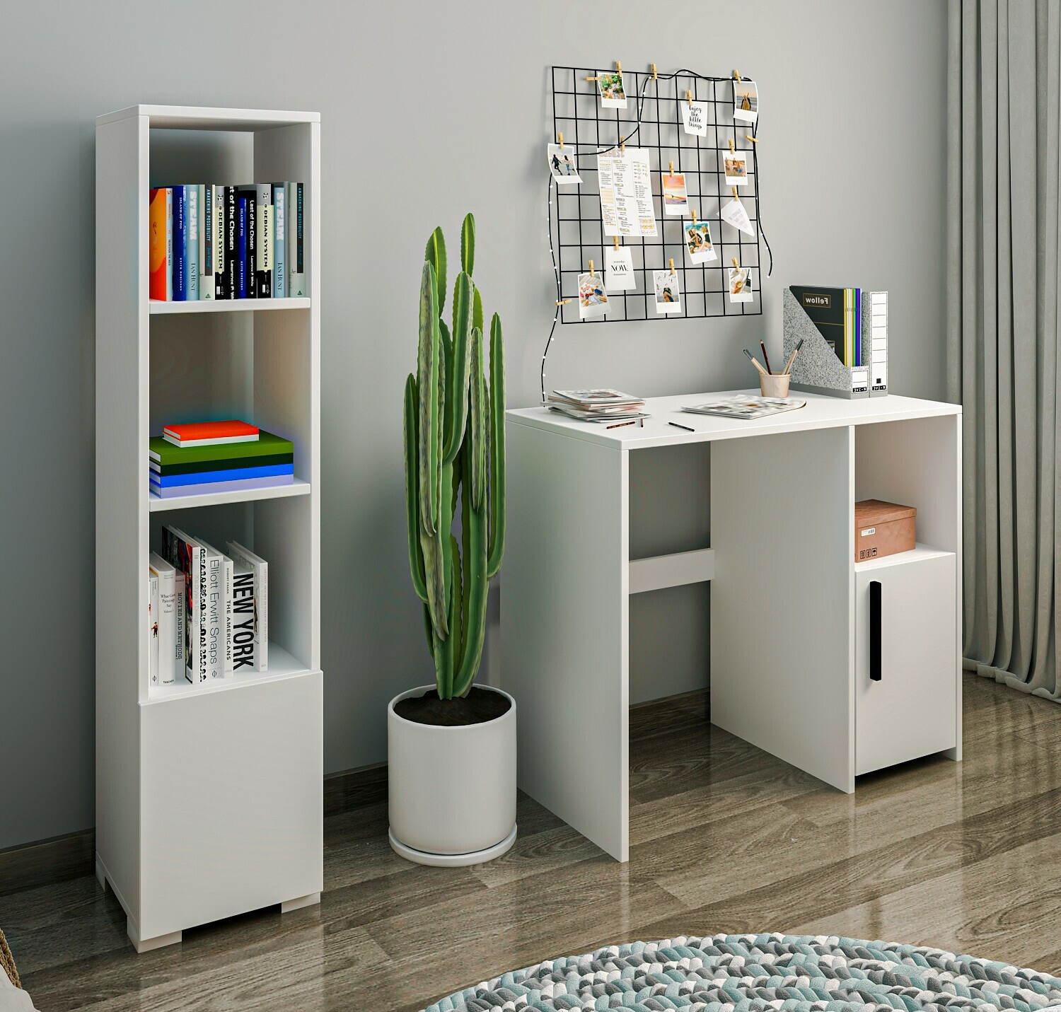 Könyvespolc Kailua 1715