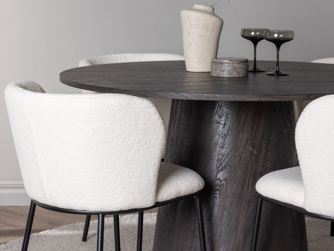 Étkezőgarnitúra Dallas 4314 (Sötét barna)