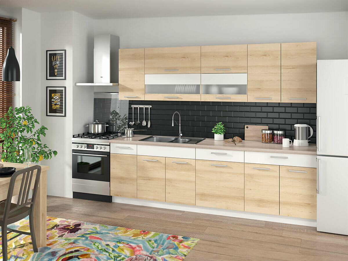 Moduláris fali szekrény Mode Beech 105