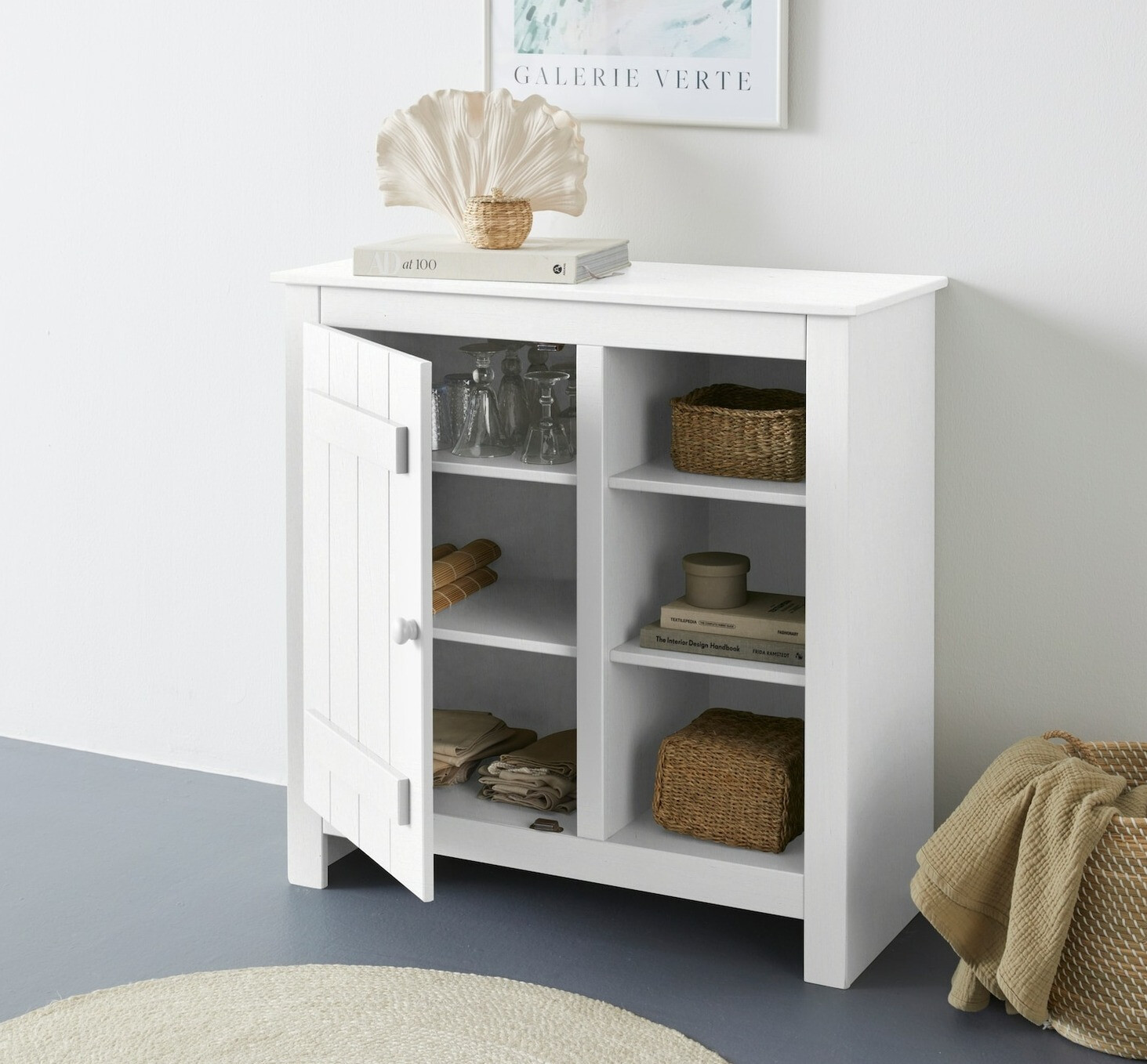 Szekrény Denton 1275 (Fehér)