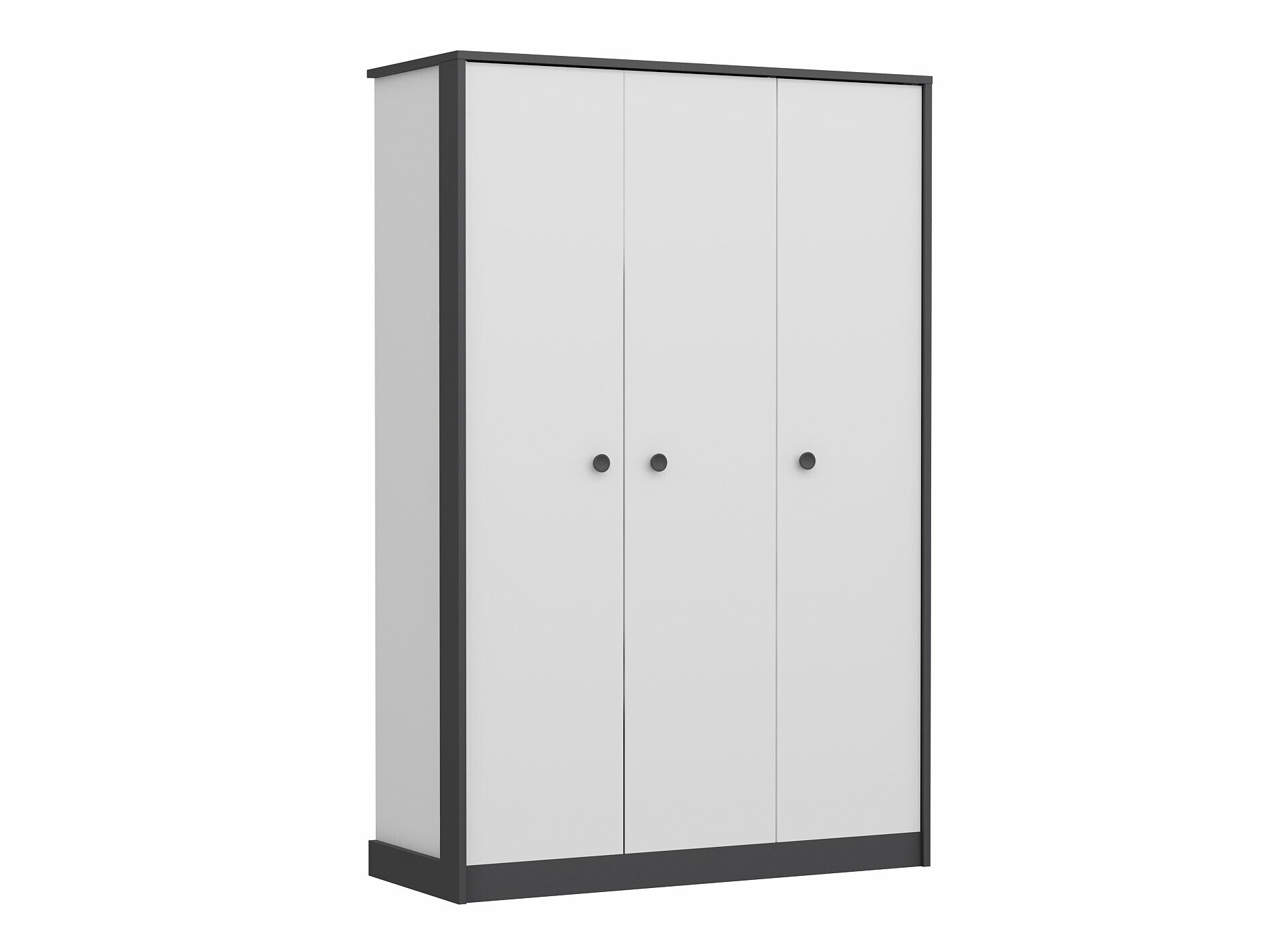 Gardróbszekrény Marelbe 101 (Fehér + Antracit)