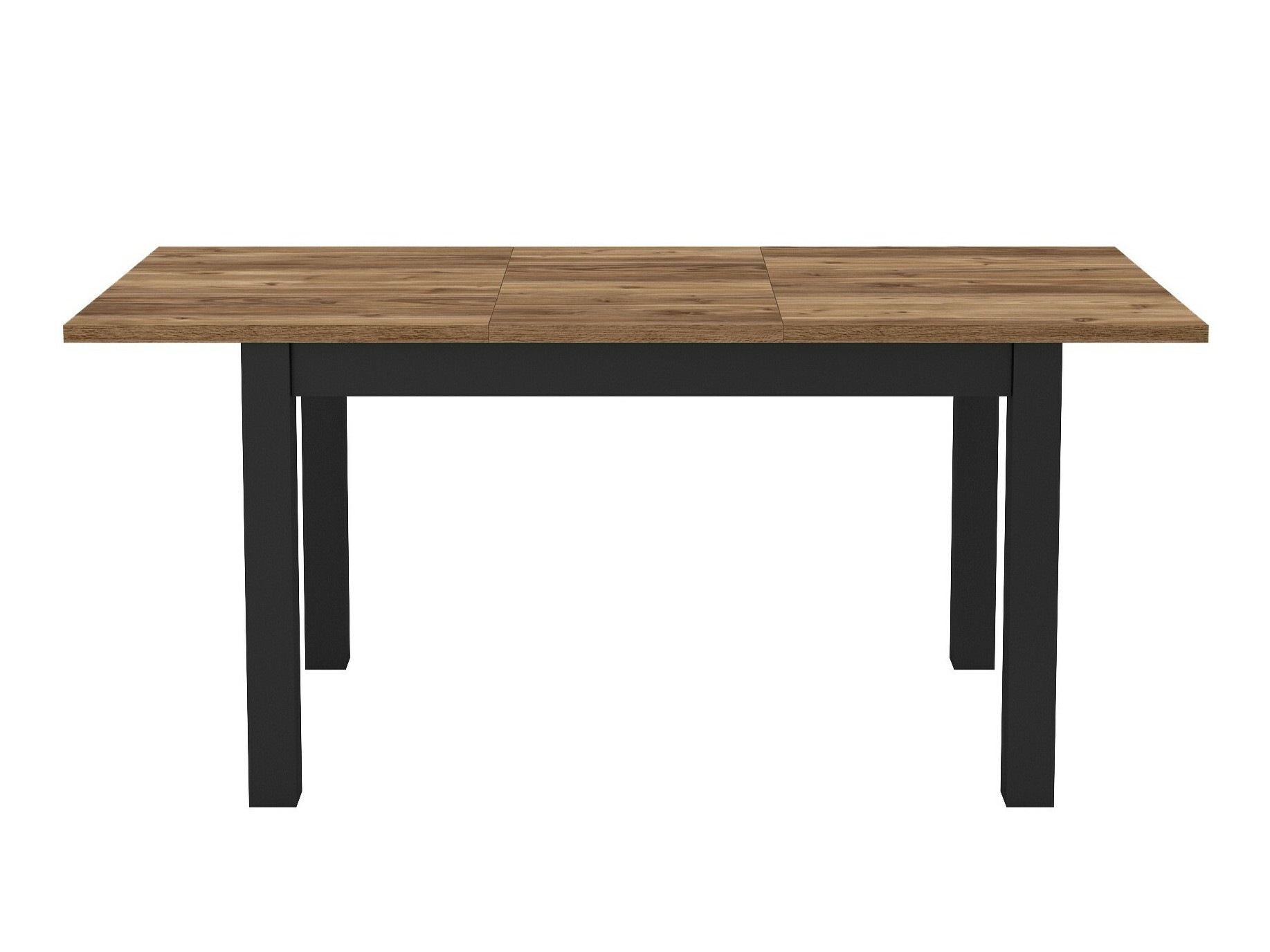 Asztal Tornua 111 (Sötét lucfenyő + Matt fekete)