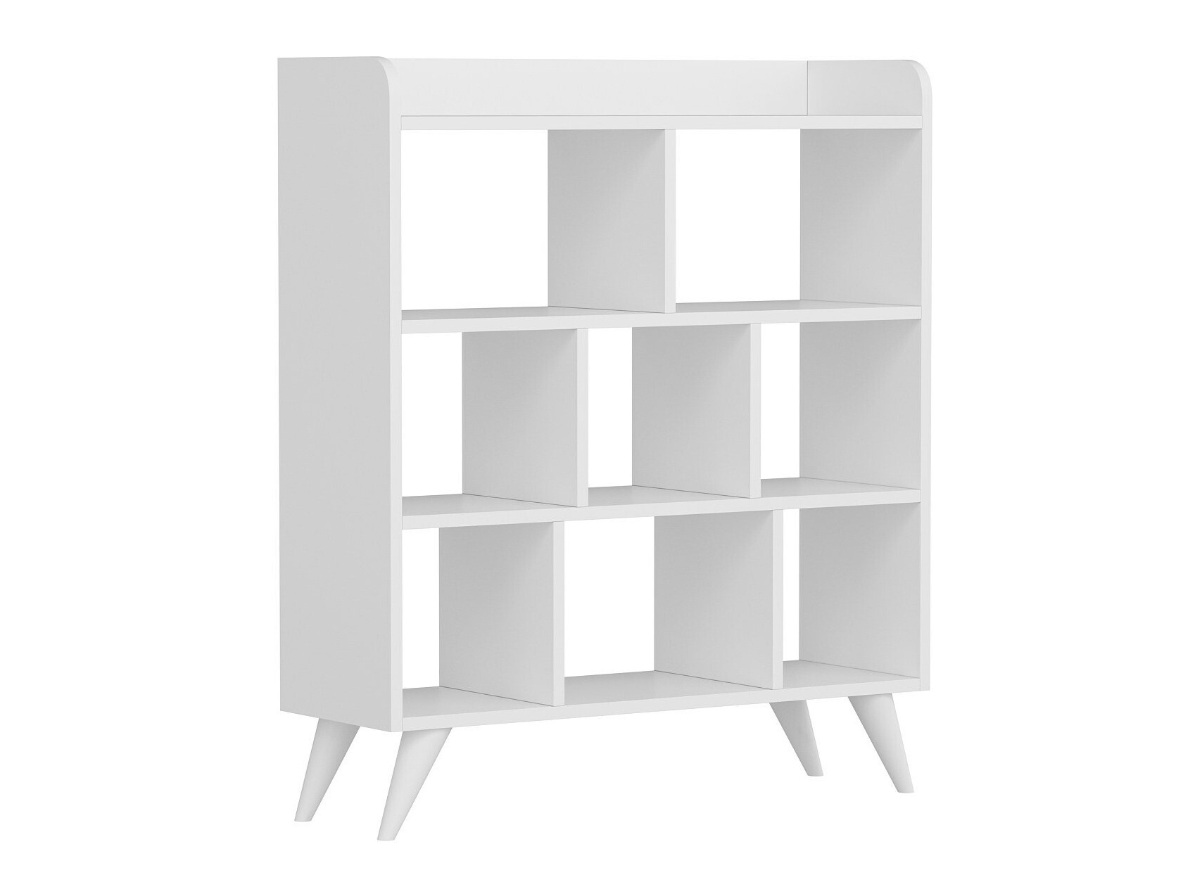 Könyvespolc Kailua 2584 (Fehér)