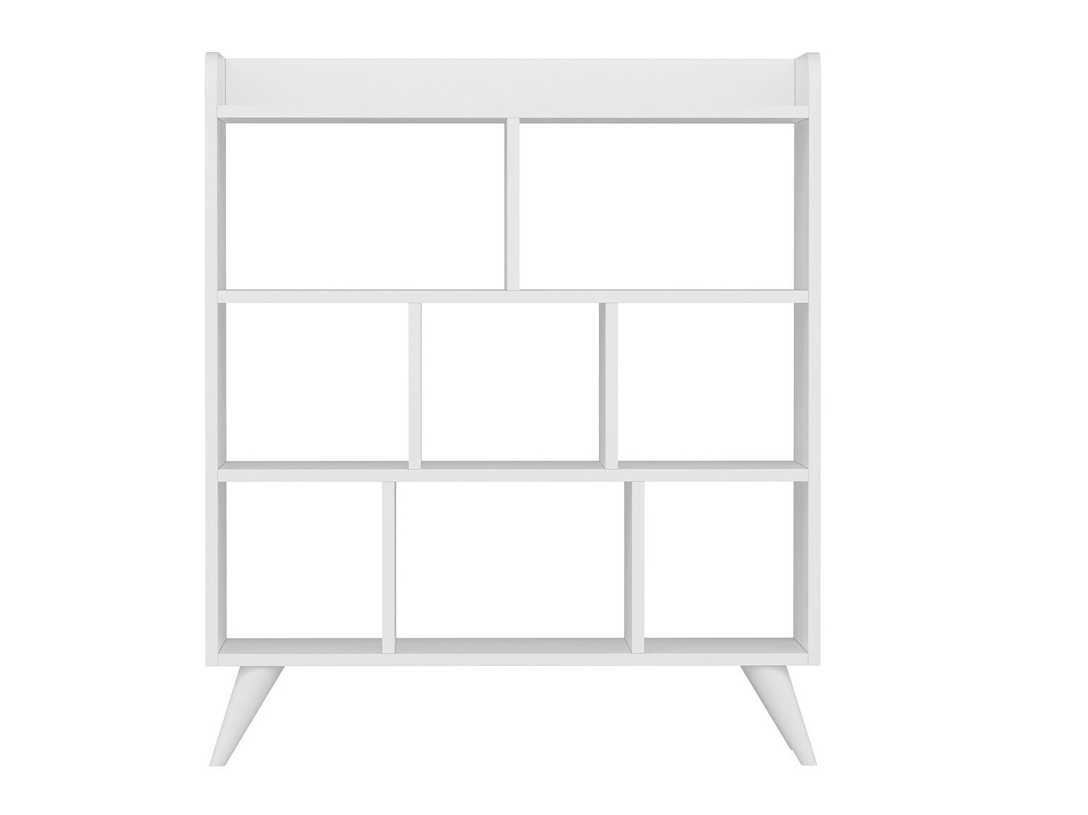 Könyvespolc Kailua 2584 (Fehér)