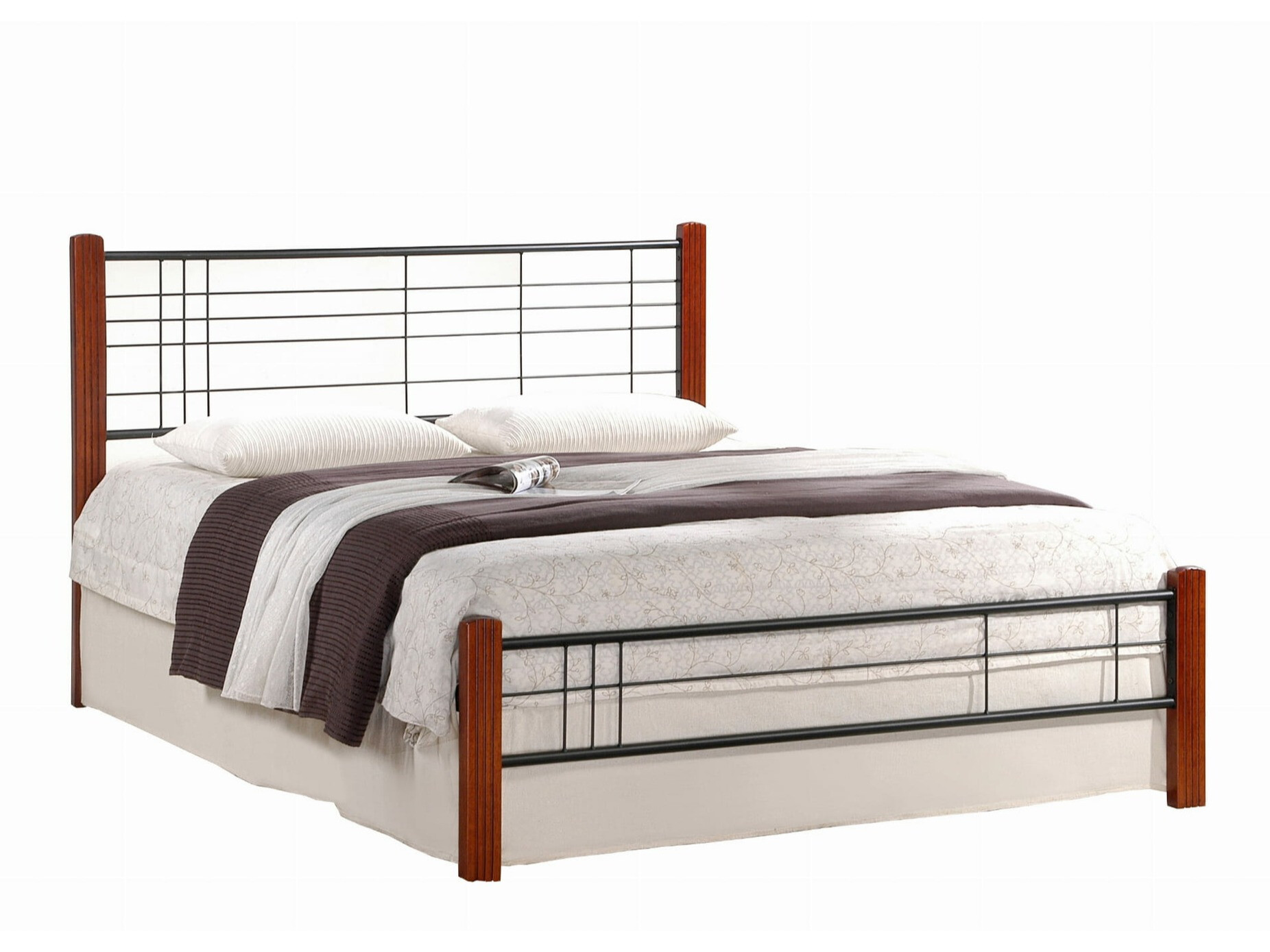 Ágy Houston 1181 (Cseresznye + Fekete)