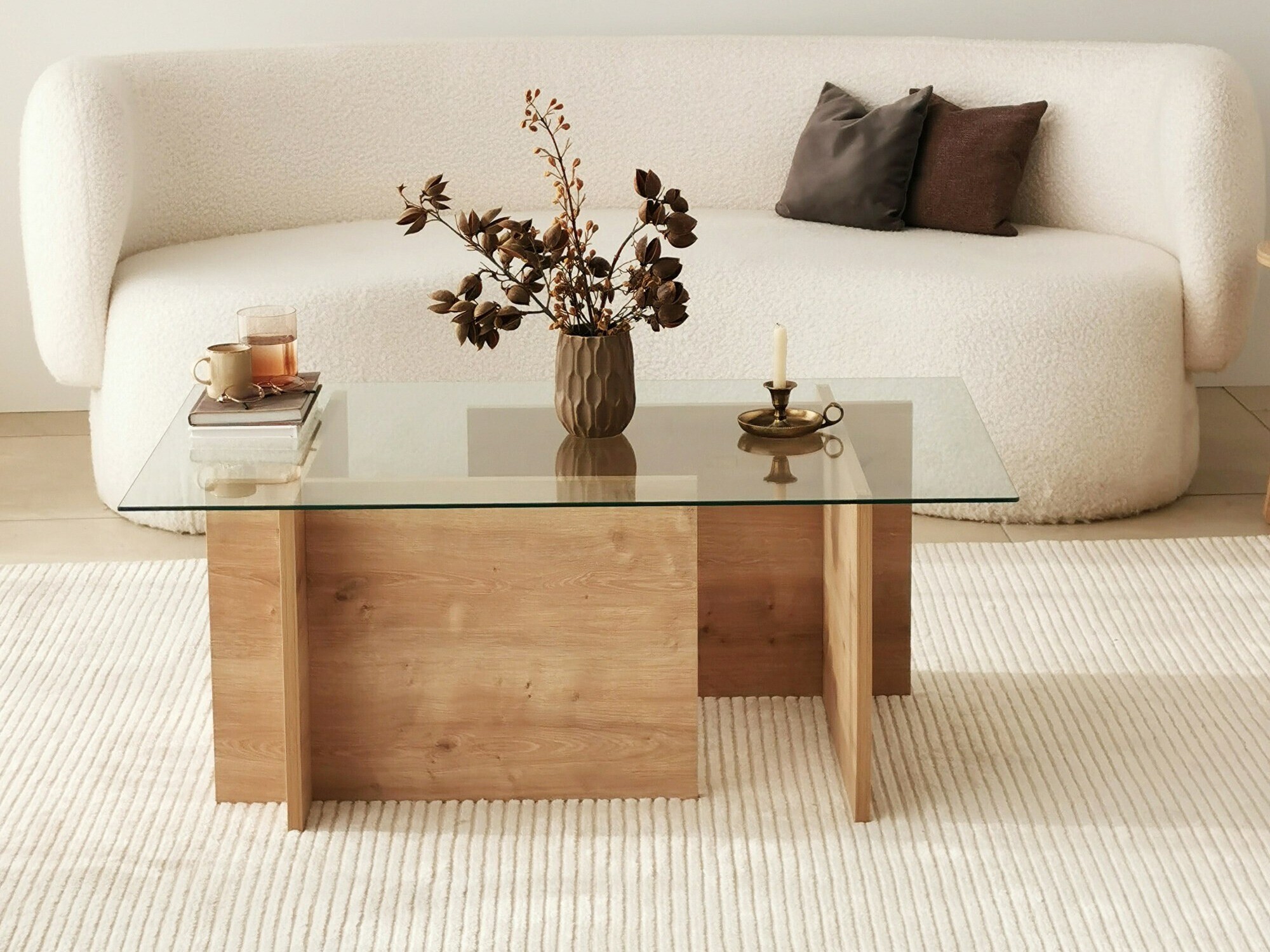 Dohányzóasztal Asheboro 176 (Tölgy)