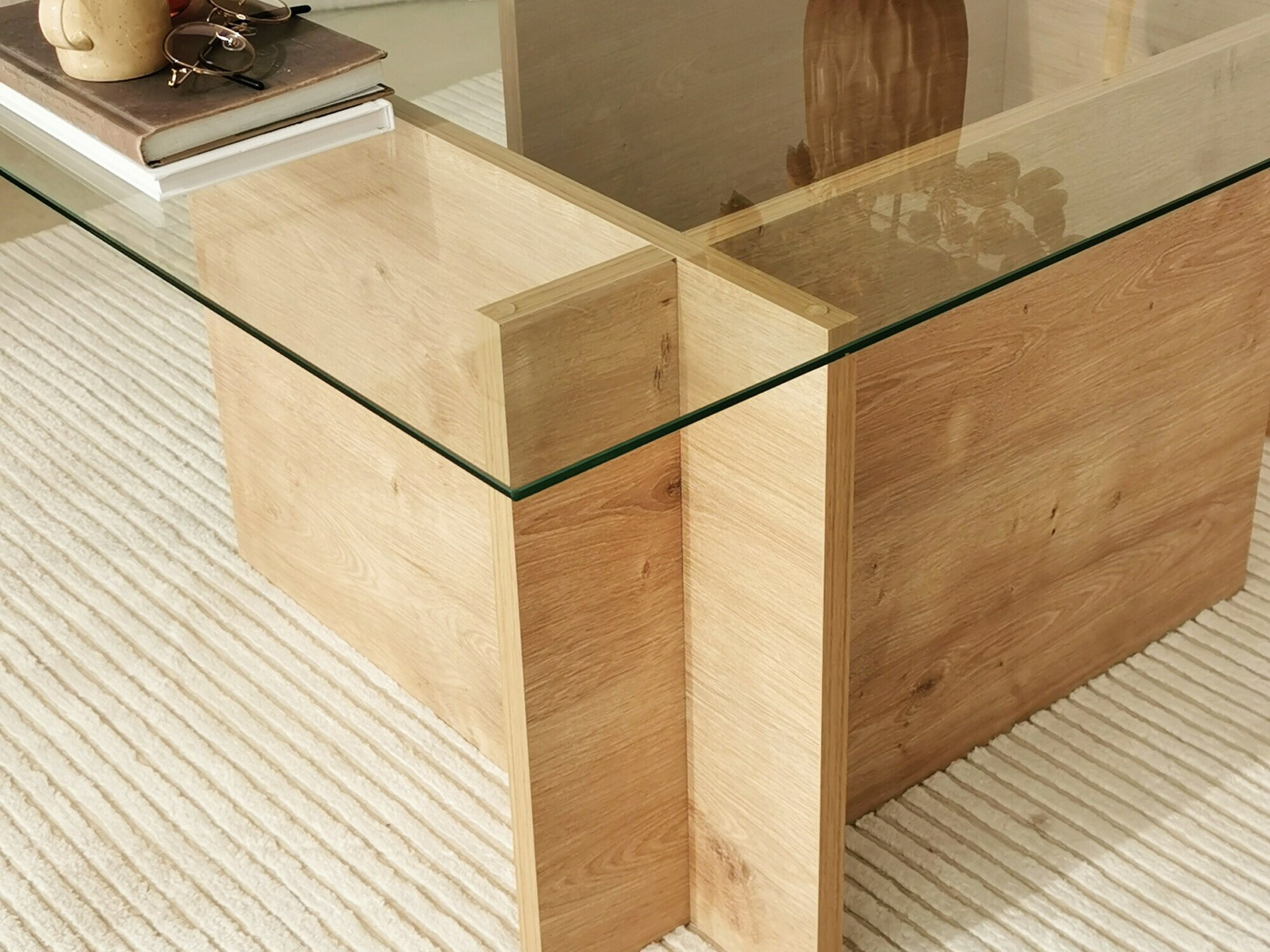 Dohányzóasztal Asheboro 176 (Tölgy)