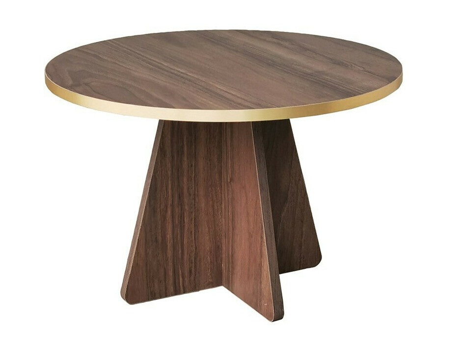 Dohányzóasztal Kailua 1818 (Dió + Aranysárga)