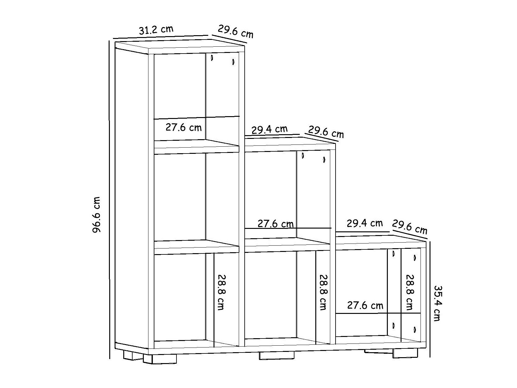 Könyvespolc Kailua 1814
