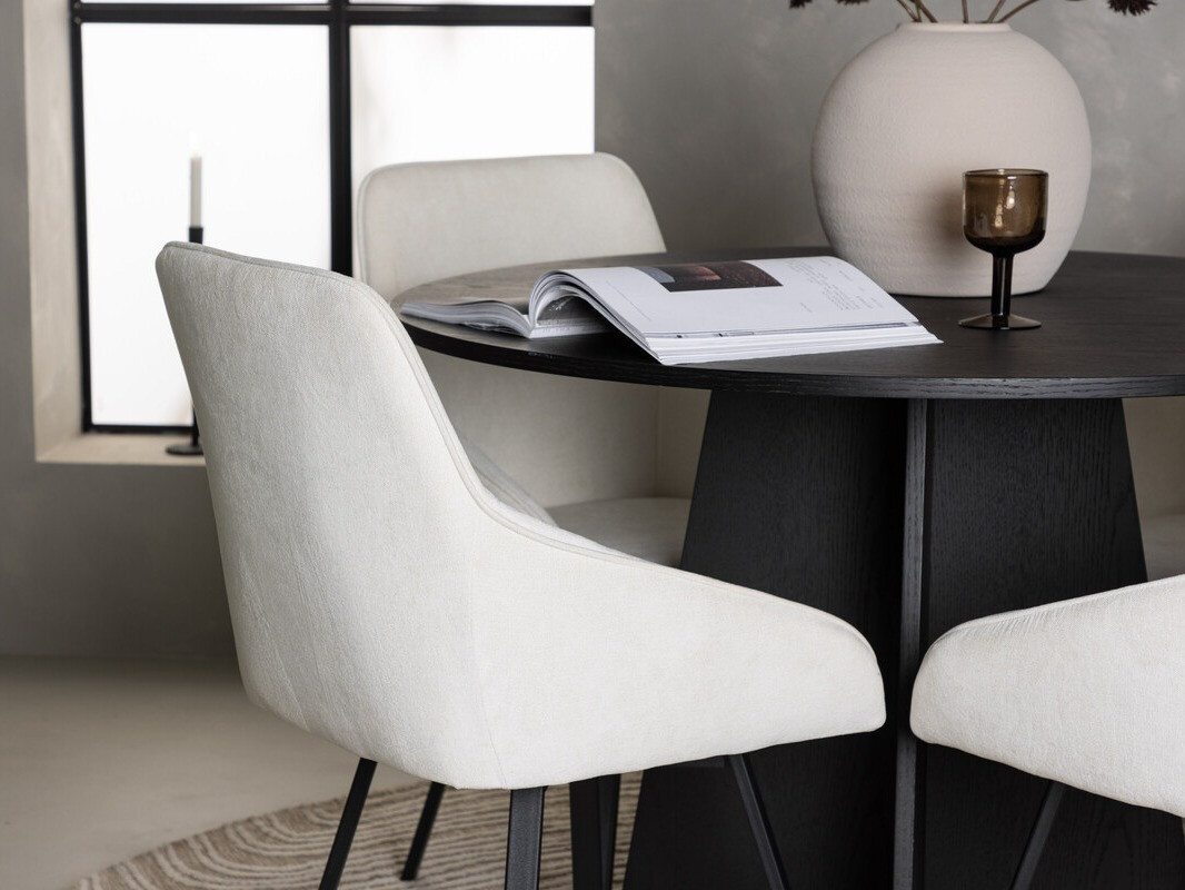 Étkezőgarnitúra Dallas 4325 (Bézs + Fekete)