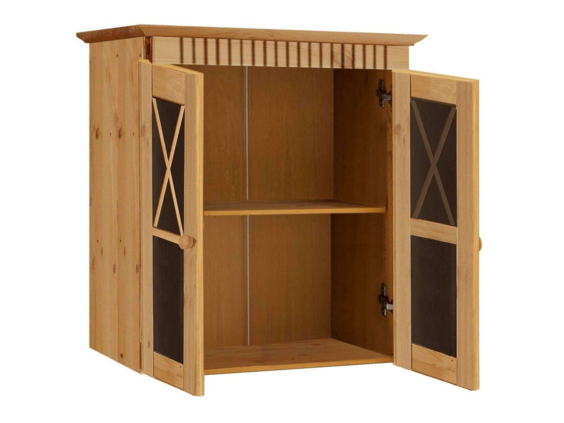 Fali fürdőszoba szekrény Deletri 102 (Fenyő)