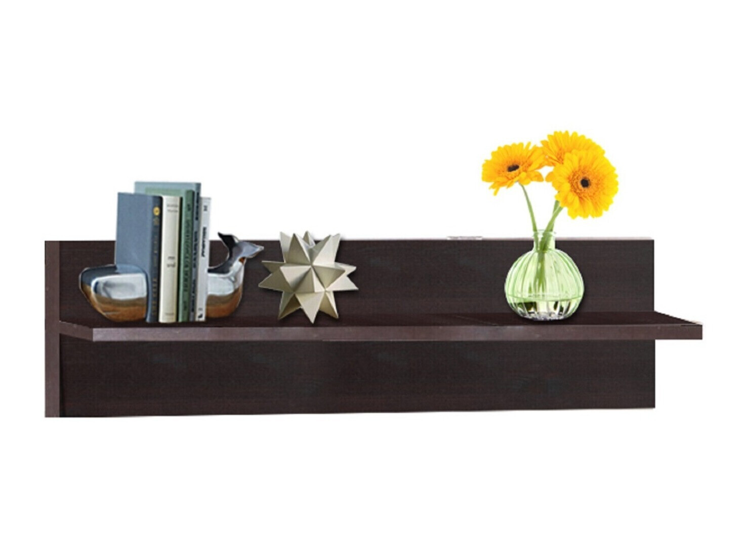 Fali polc Deletri 107 (Barna)