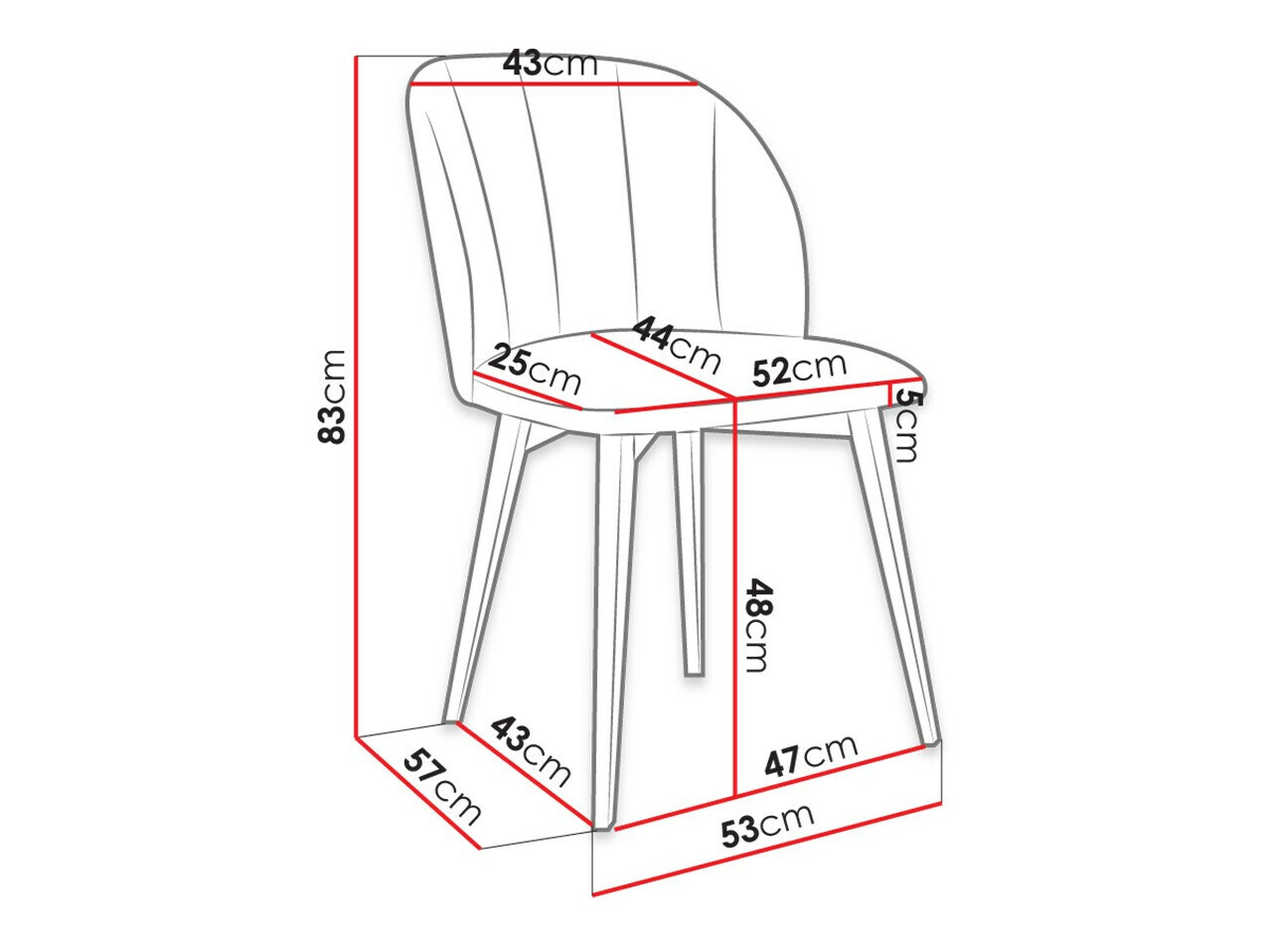 Szék Racine 104 (Barna + Magic Velvet 2258)