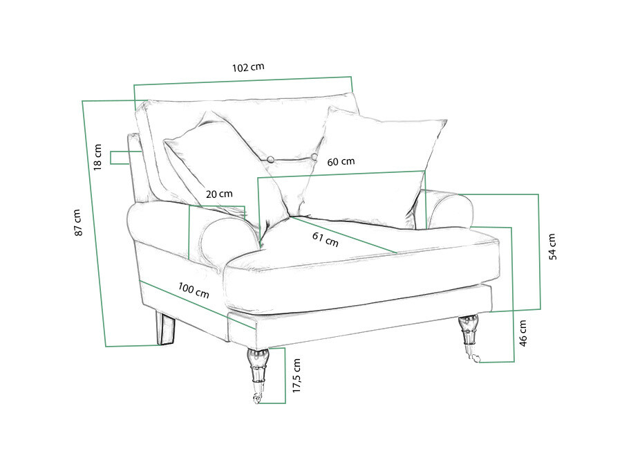 Fotel Deltori 101 (Riviera 79)
