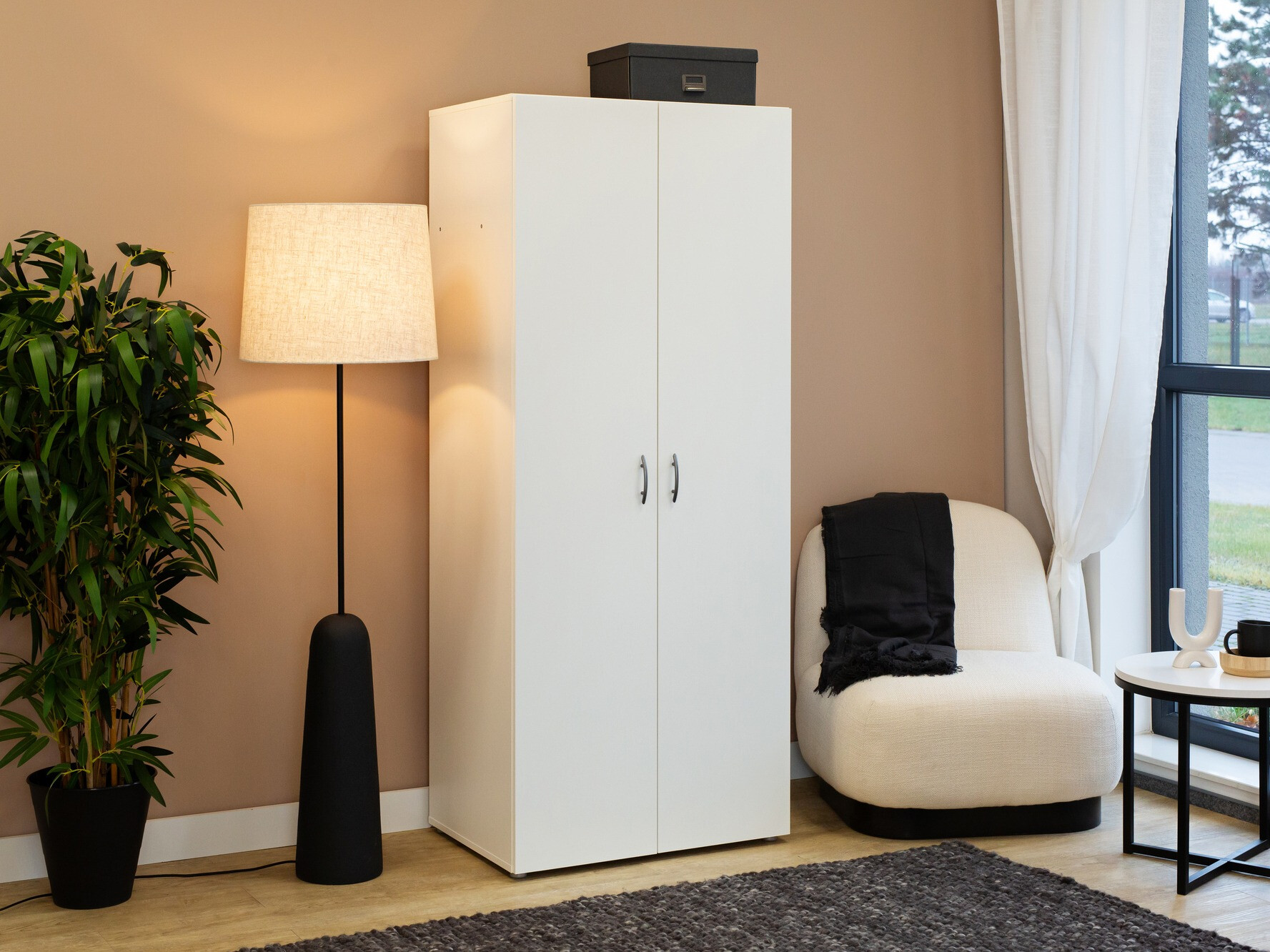 Gardróbszekrény Bristol 183 (Fehér)