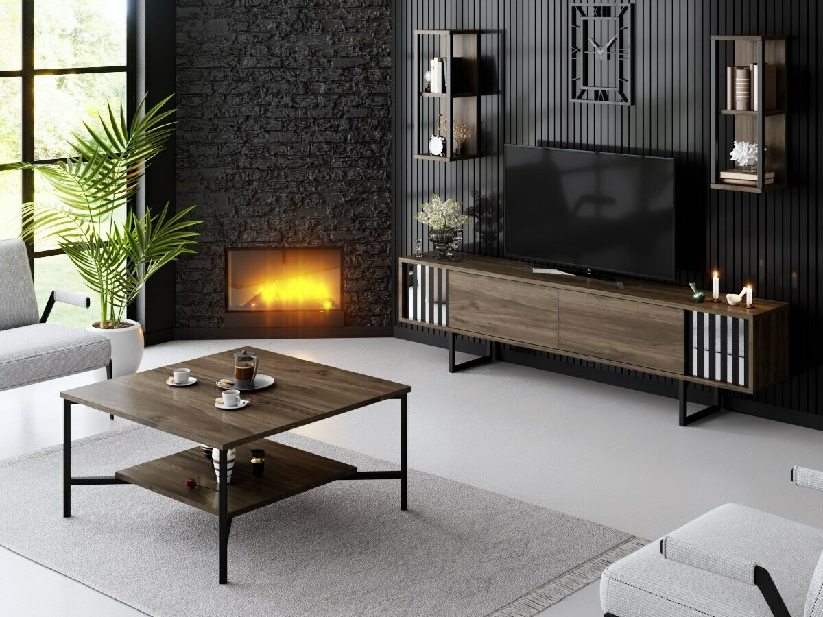 Nappali szett Kailua 2398 (Dió)