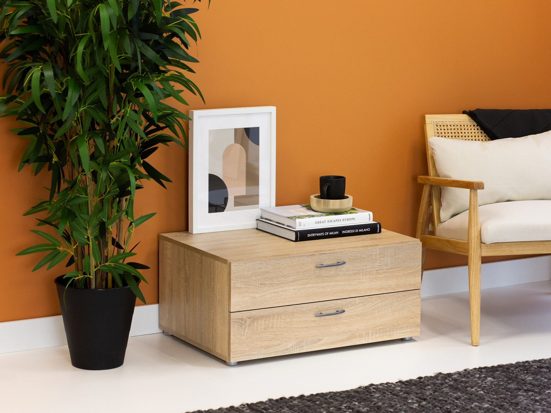 Kisasztal Bristol 185 (Sonoma tölgy)