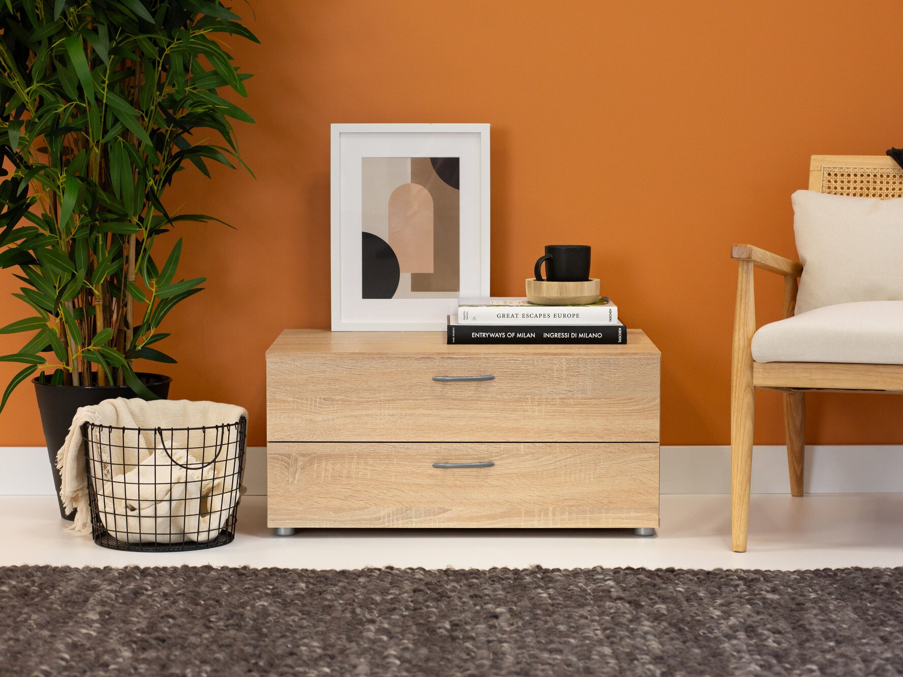 Kisasztal Bristol 185 (Sonoma tölgy)