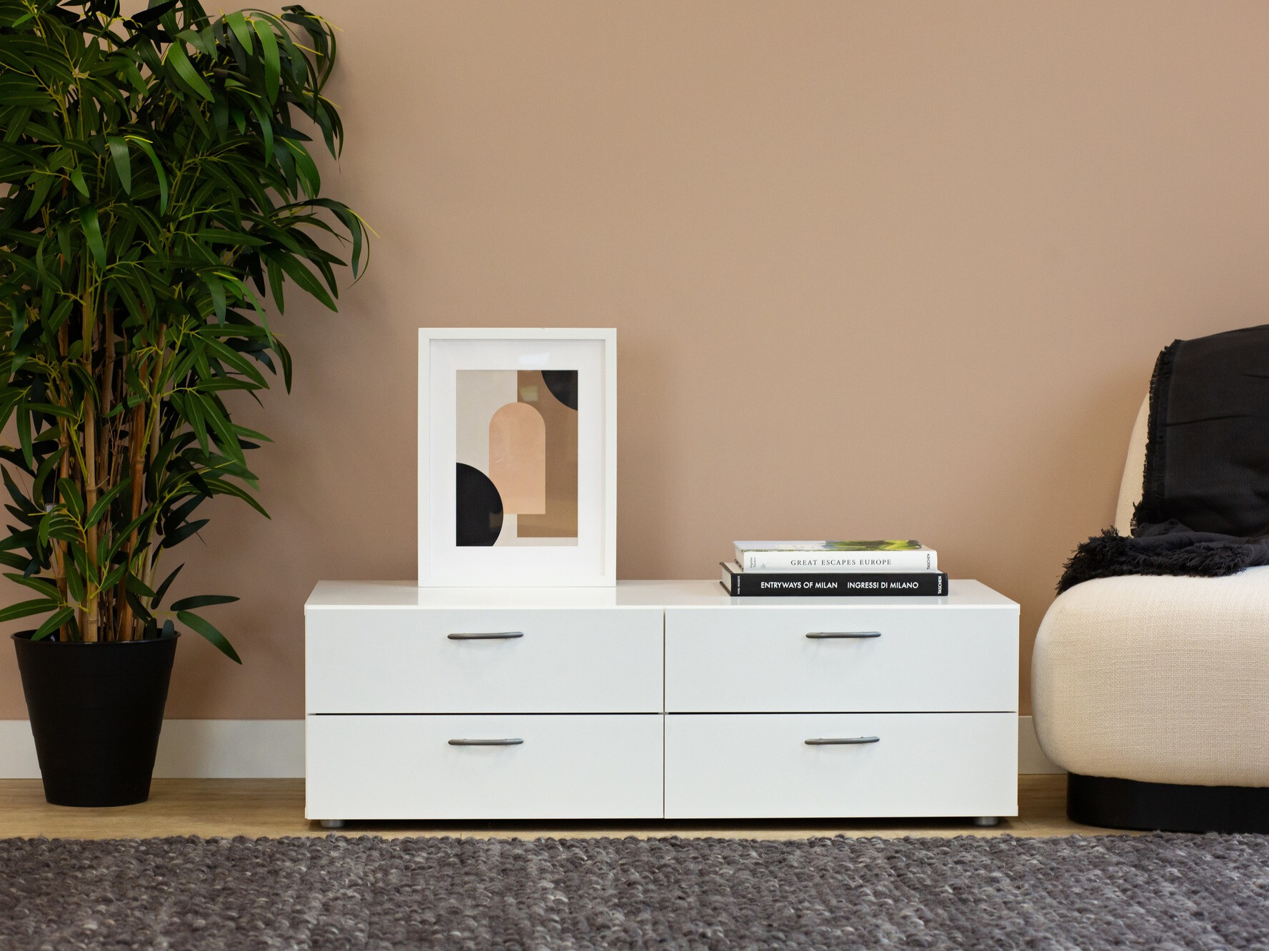 Komód Bristol 186 (Fehér)