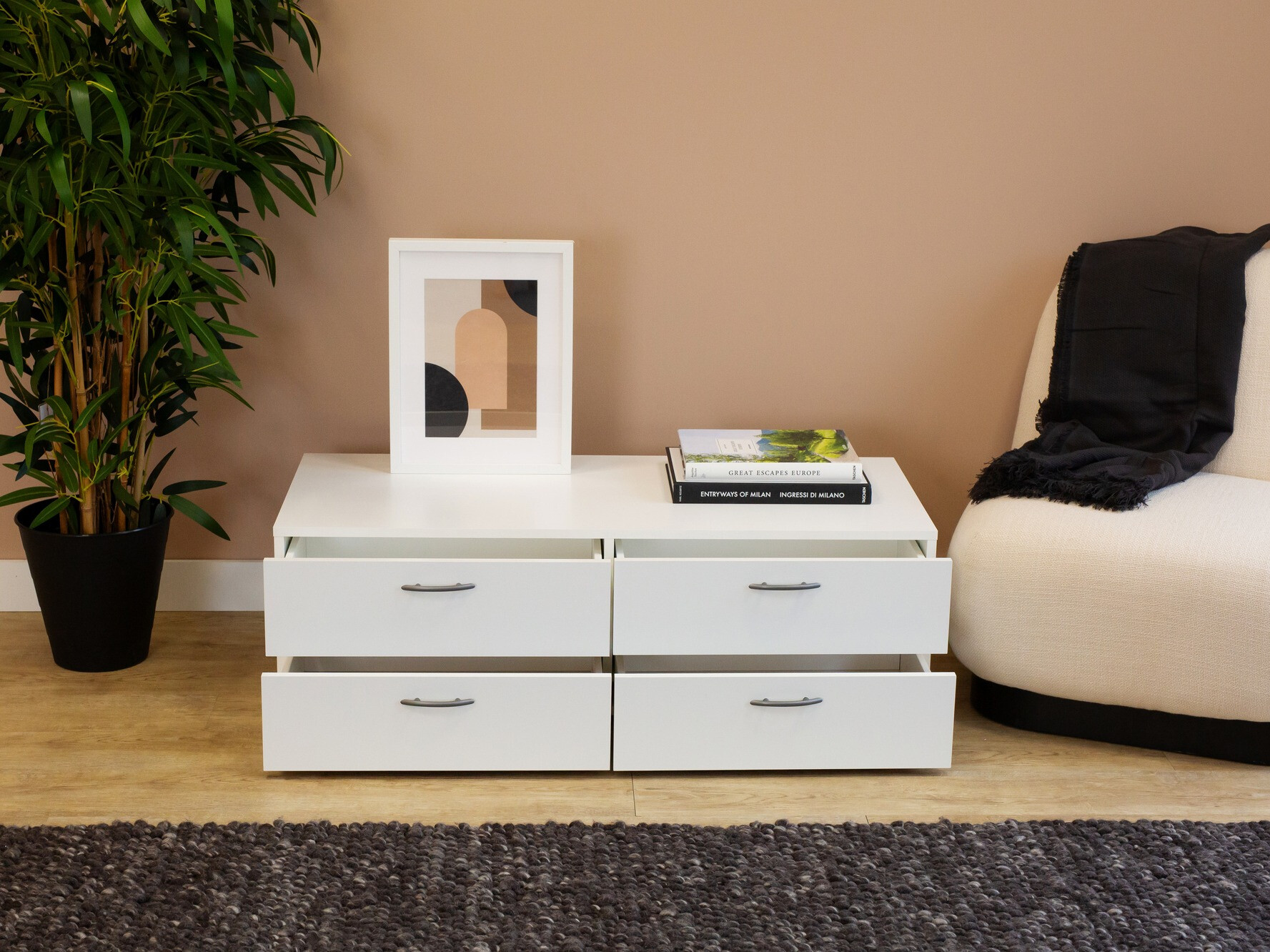 Komód Bristol 186 (Fehér)