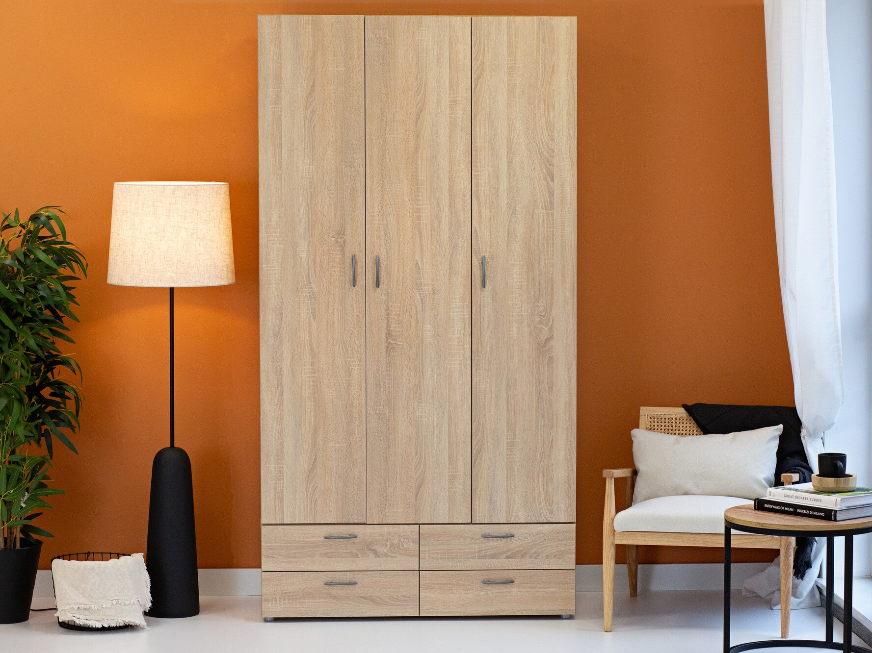 Gardróbszekrény Bristol 188 (Sonoma tölgy)