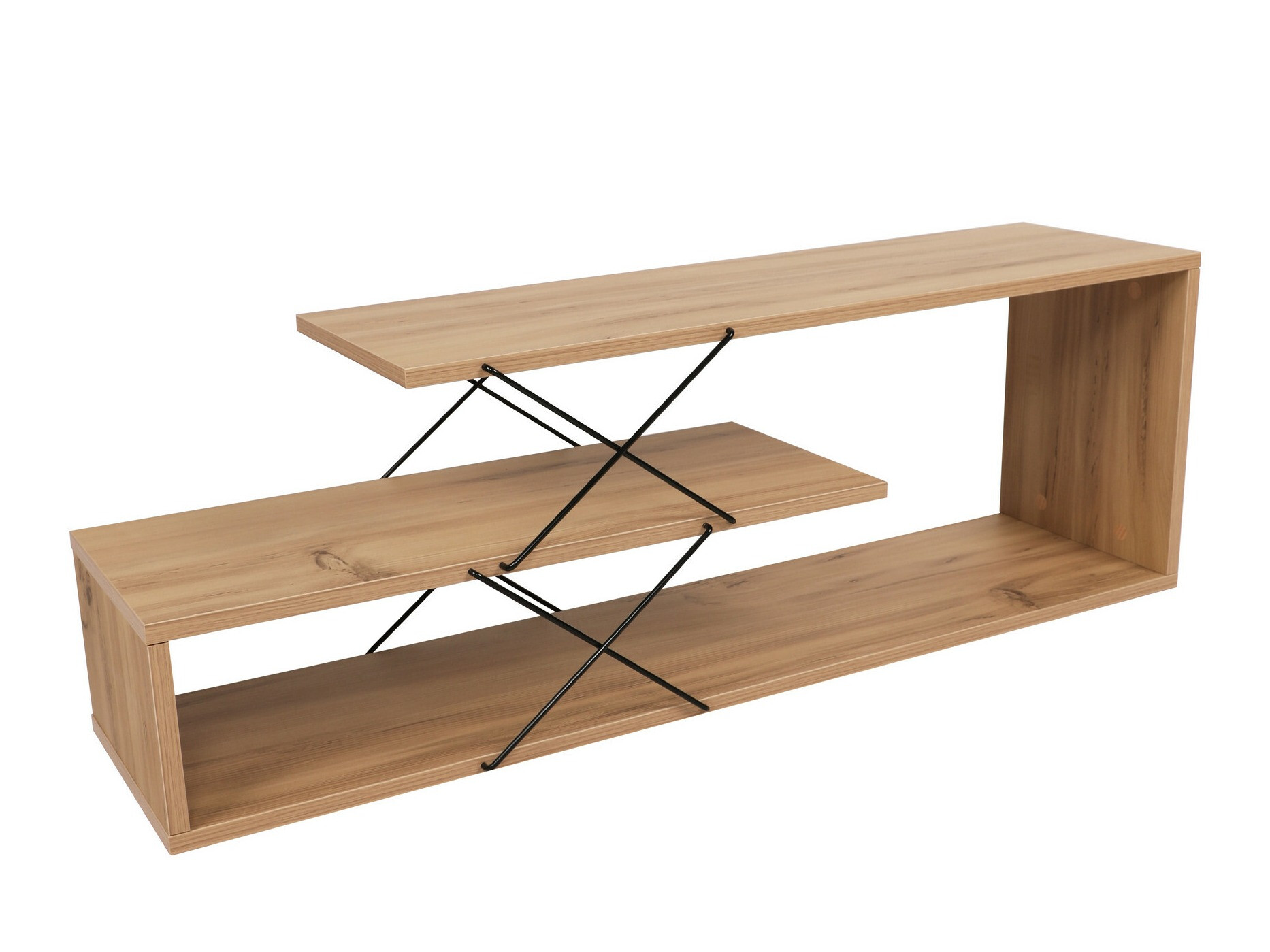 TV-állvány Kailua 1456 (Tölgy)