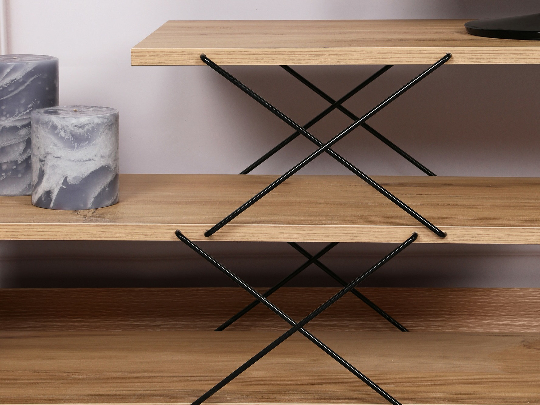 TV-állvány Kailua 1456 (Tölgy)